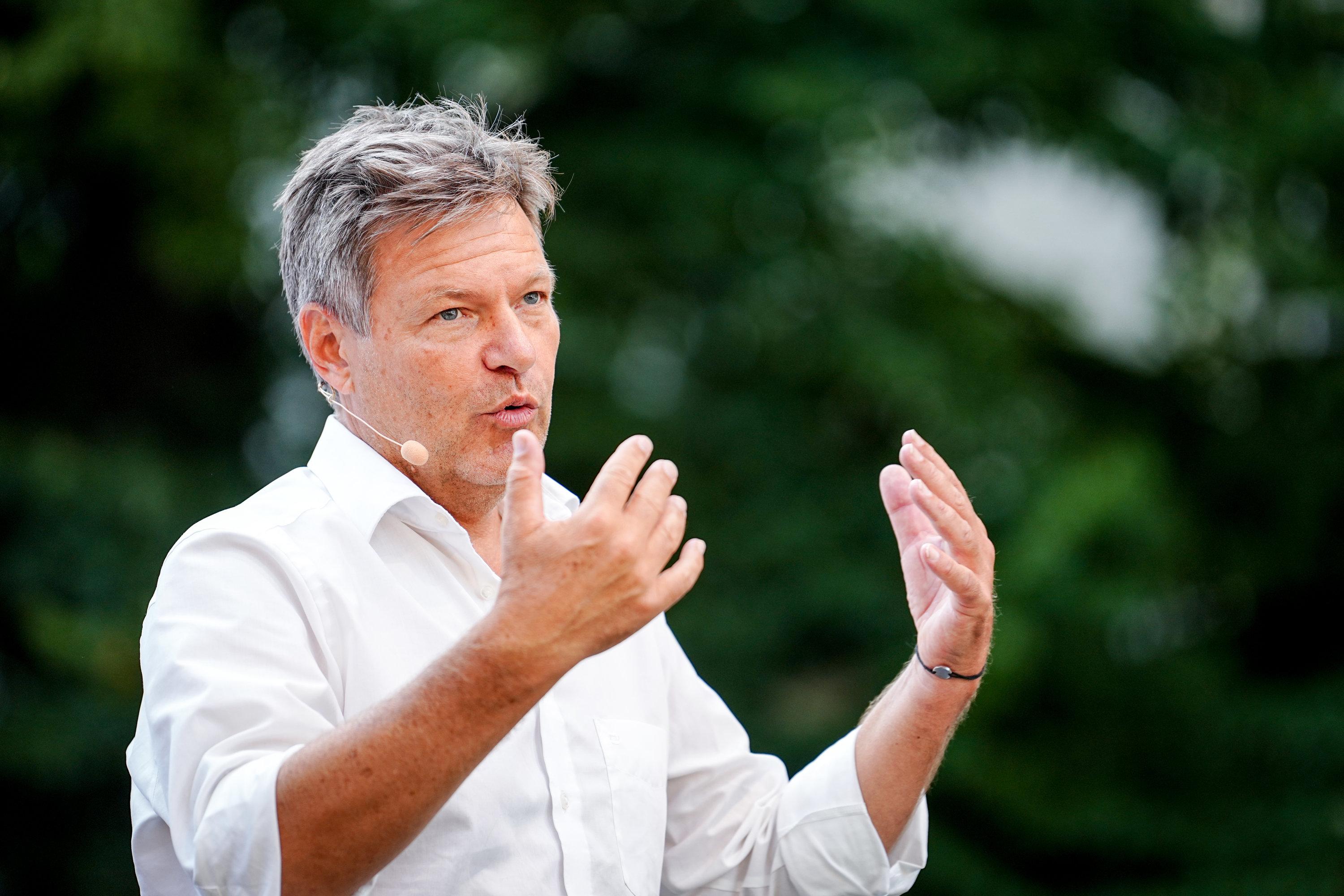 Wirtschafts- und Klimaschutzminister im Bund: Robert Habeck (Grüne)