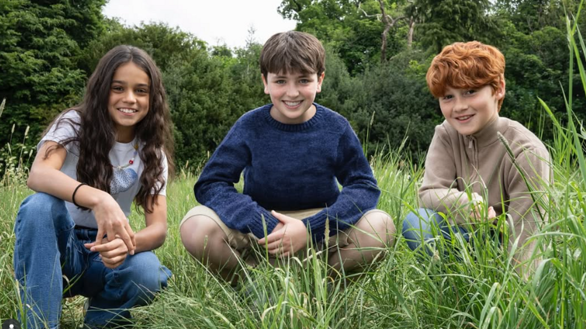 Arabella Stanton , Dominic McLaughlin Harry Potter und Alastair Stout.