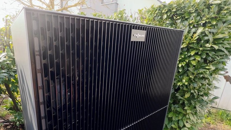 Anlage für Wärmepumpheizsystem. | Bild: BR Anlage für Wärmepumpheizsystem.