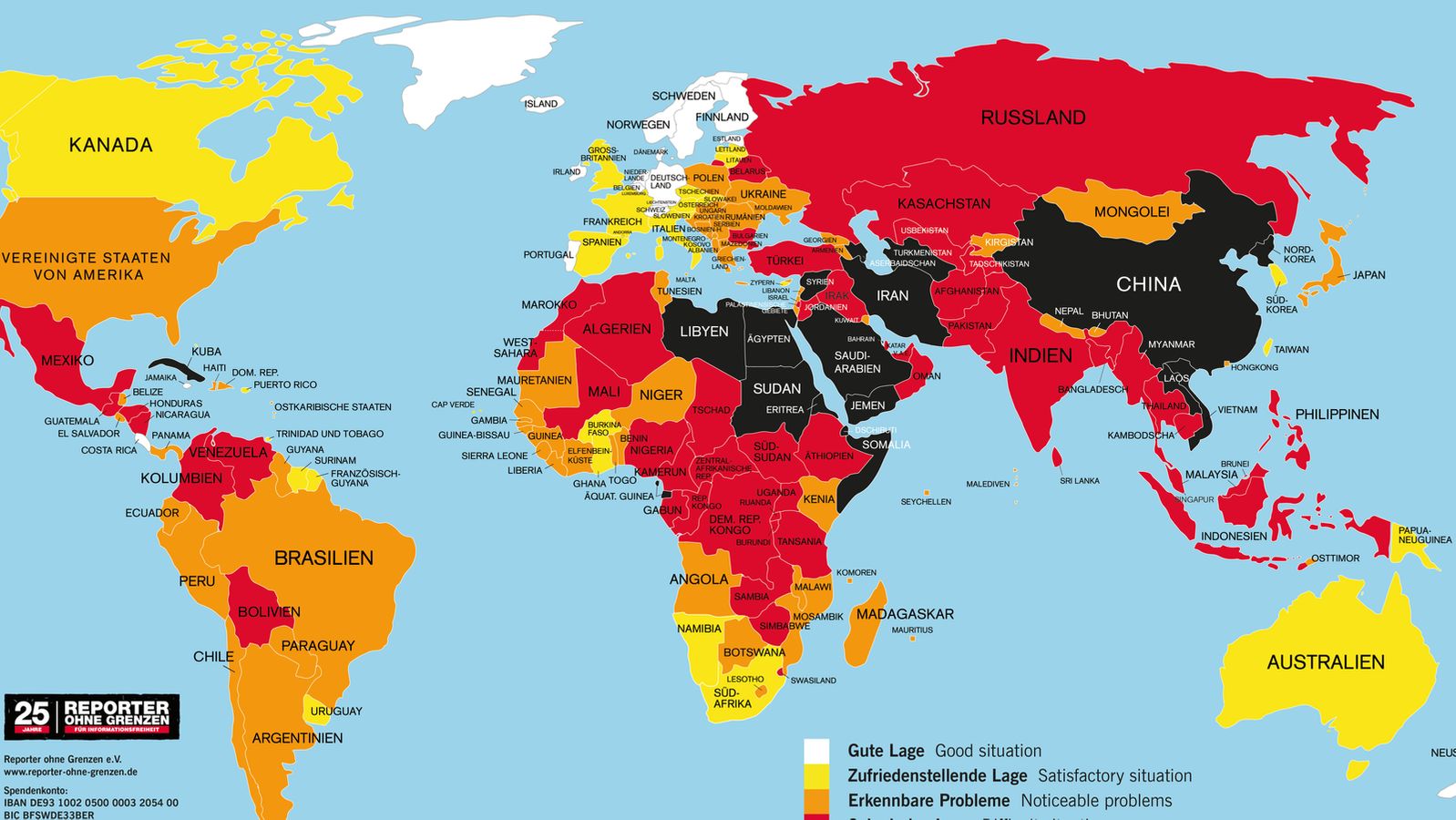 Rangliste Pressefreiheit Weltweit Noch Mehr Unter Druck Br24