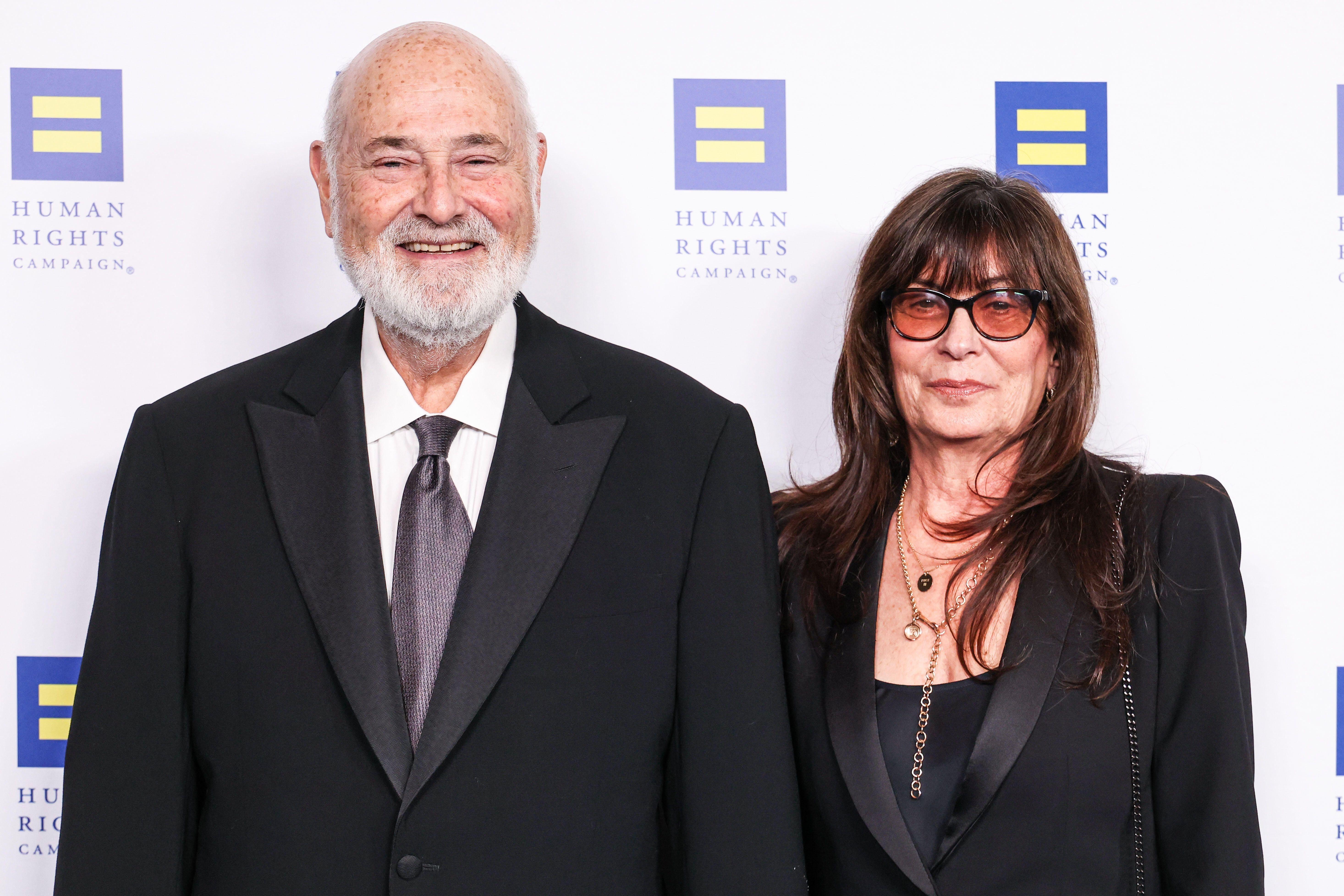 Auf dem Bild sind US-Regisseur und Schauspieler Rob Reiner und seine Frau Michele zu sehen