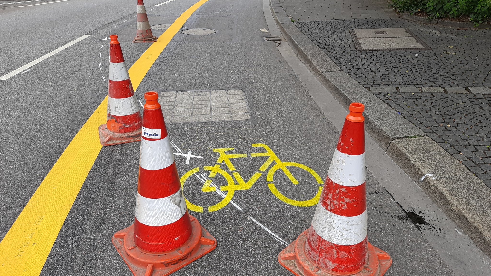 Pop-Up-Radwege in München: Auch der Vierte bleibt