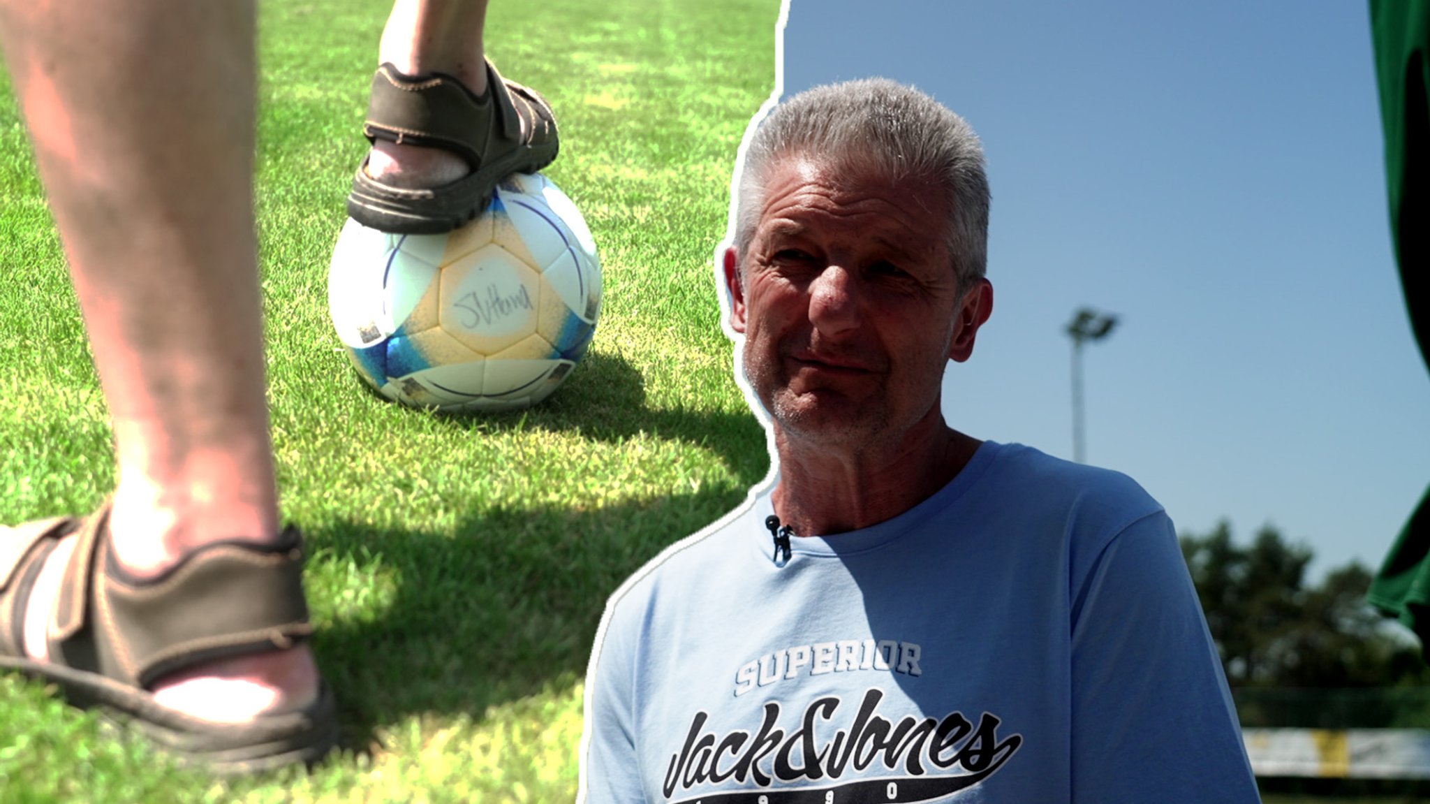 Horst Sebald vom SV Hundszell überlegt, die Mitgliedsbeiträge zu erhöhen. | Bild: Fotos und Collage: Felicia Klinger/BR Horst Sebald vom SV Hundszell überlegt, die Mitgliedsbeiträge zu erhöhen.