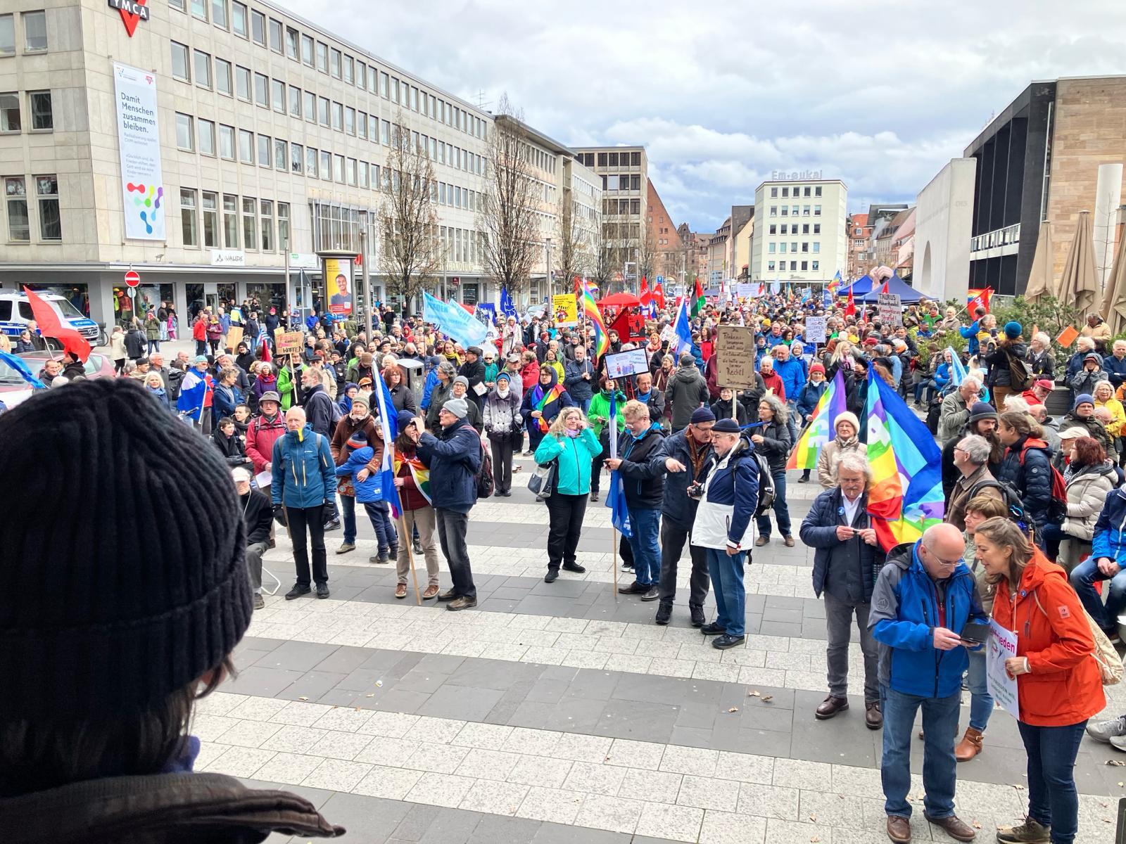 Kundgebung am Ostermontag in Nürnberg