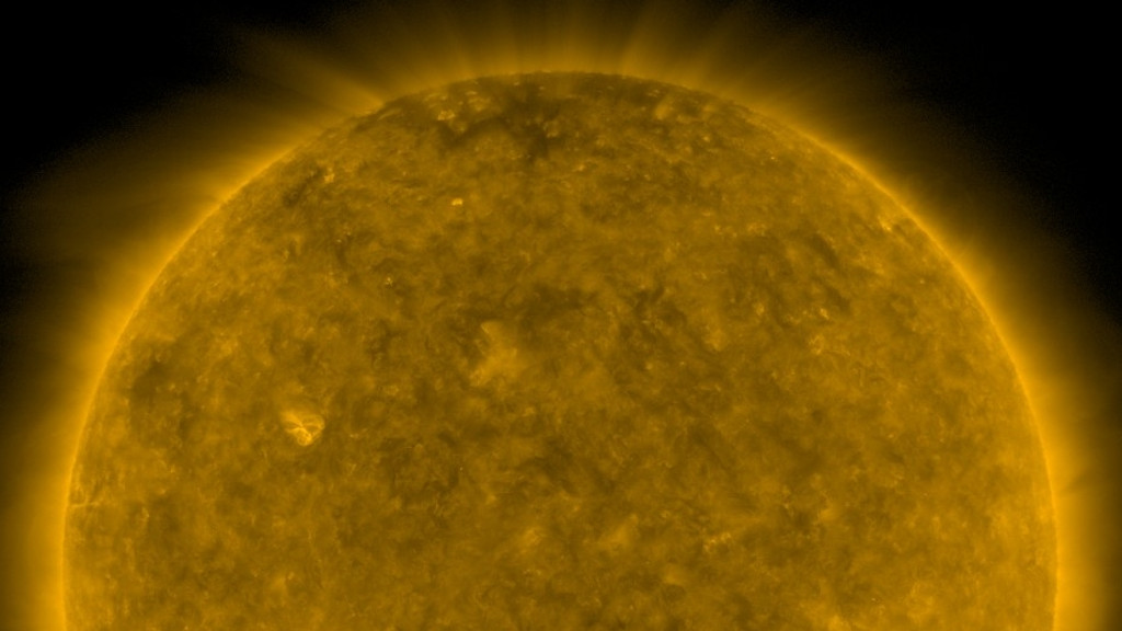 Die Sonne am 10. Dezember 2019, aufgenommen vom Sonnenbeachtungssatelliten Solar Dynamics Observatory (SDO)