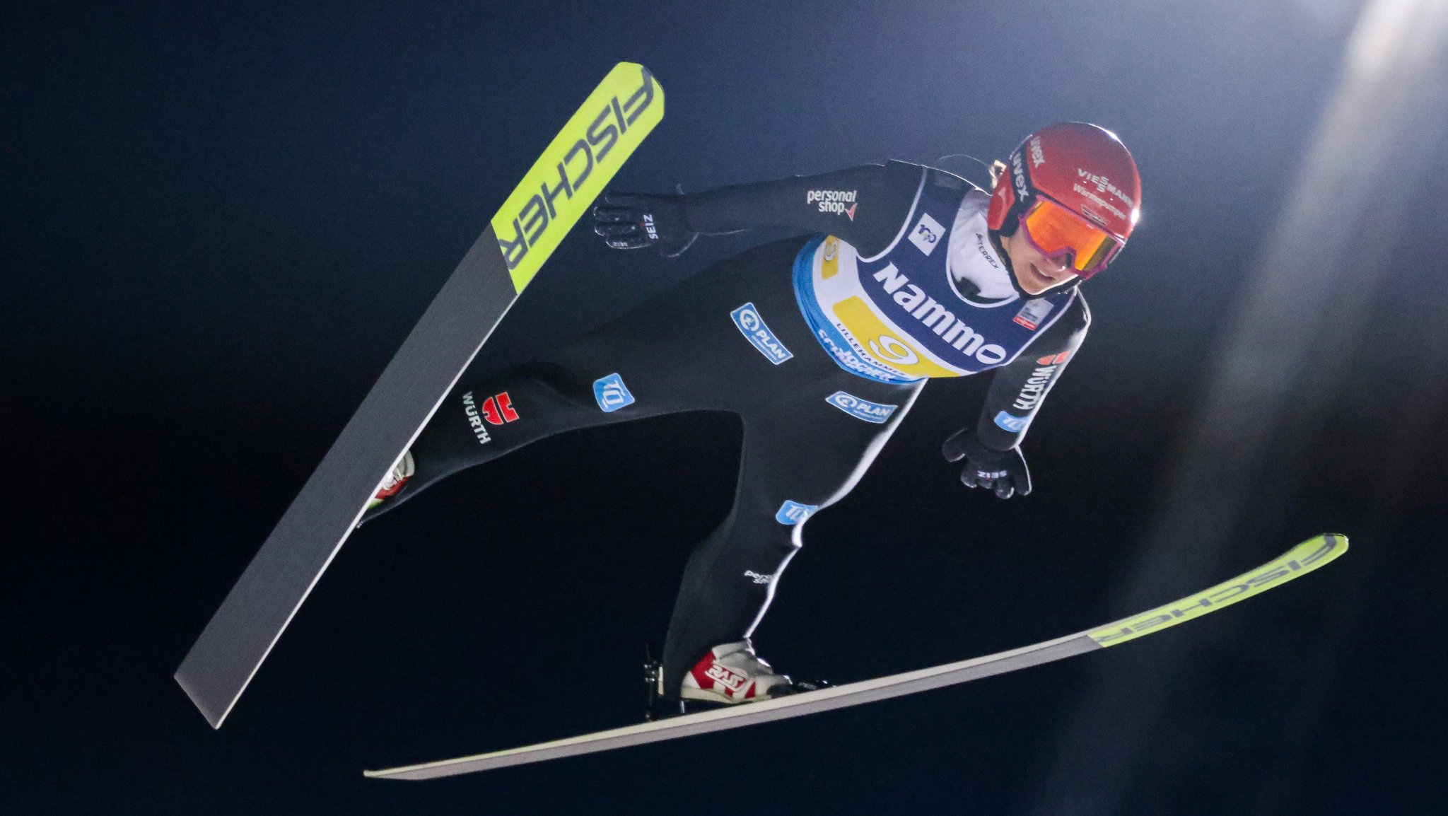 DSV-Skispringerin Katharina Schmid in Lillehammer