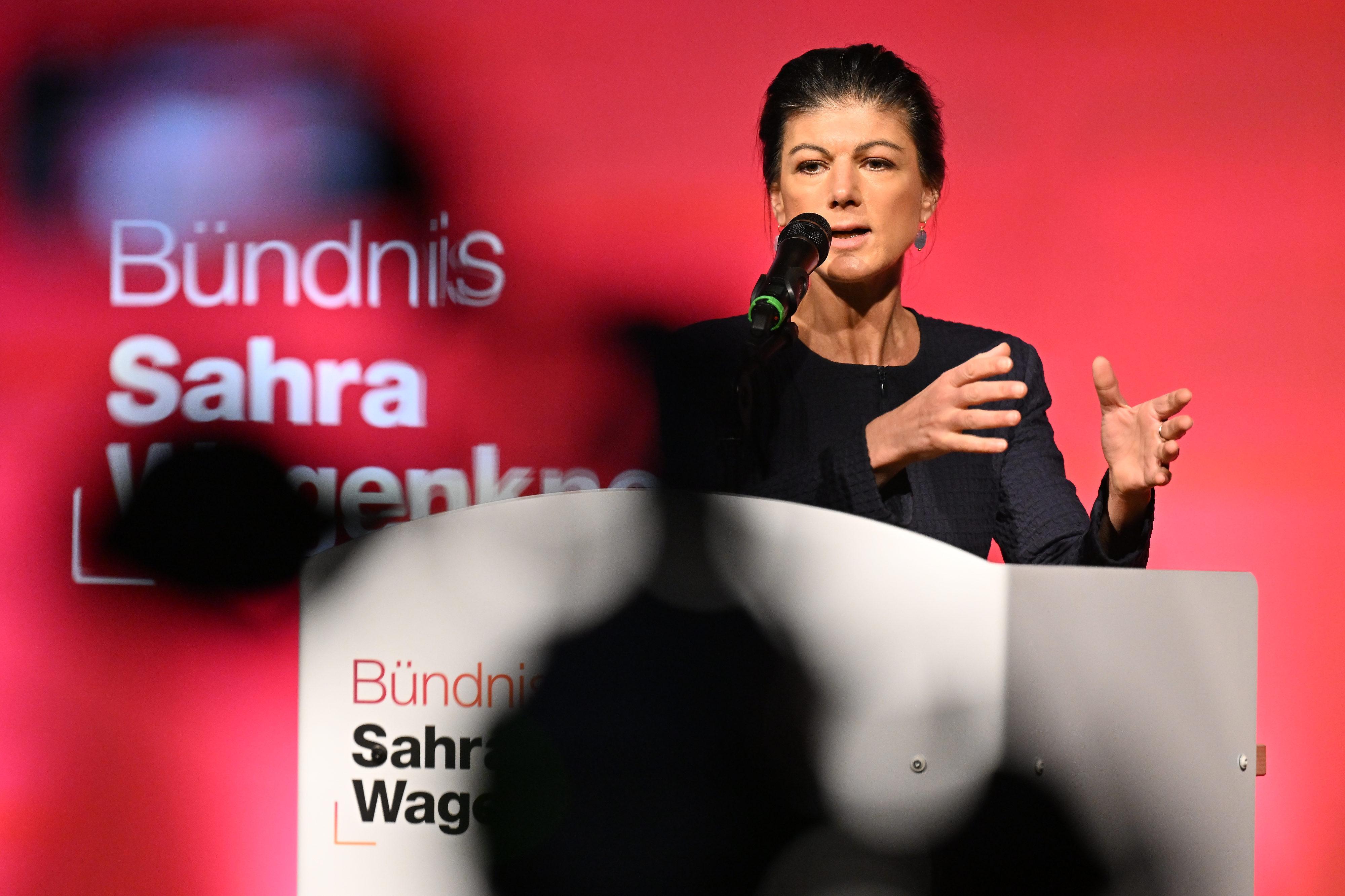 BSW-Chefin Sahra Wagenknecht
