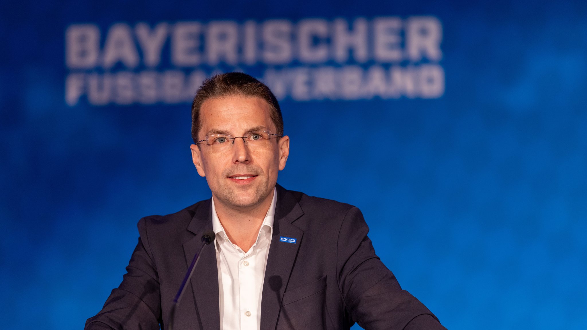 BFV-Präsident Christoph Kern | Bild: Alexandra Beier/BFV BFV-Präsident Christoph Kern