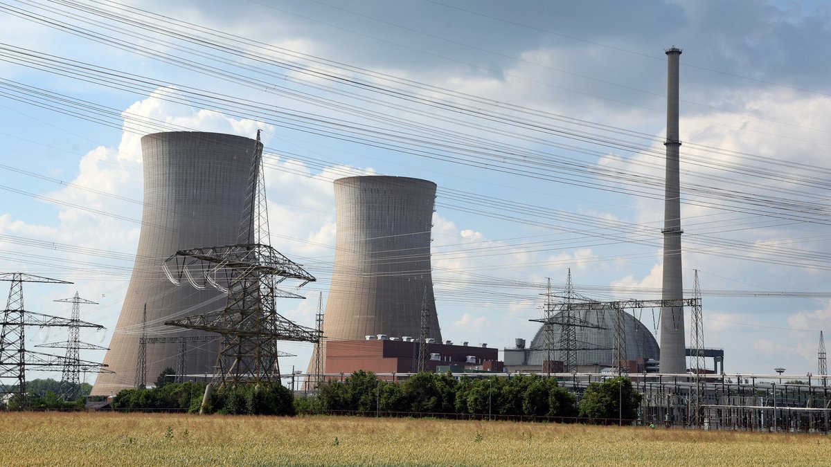 Das stillgelegte Kernkraftwerk Grafenrheinfeld