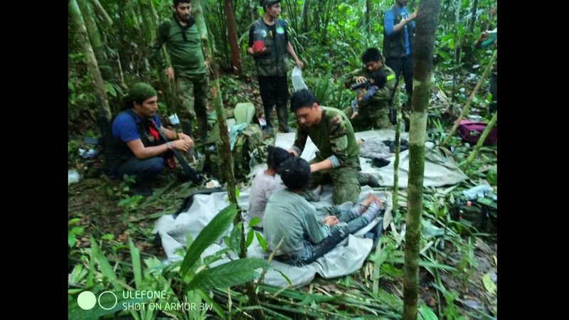 Kinder überlebten 40 Tage allein im Regenwald