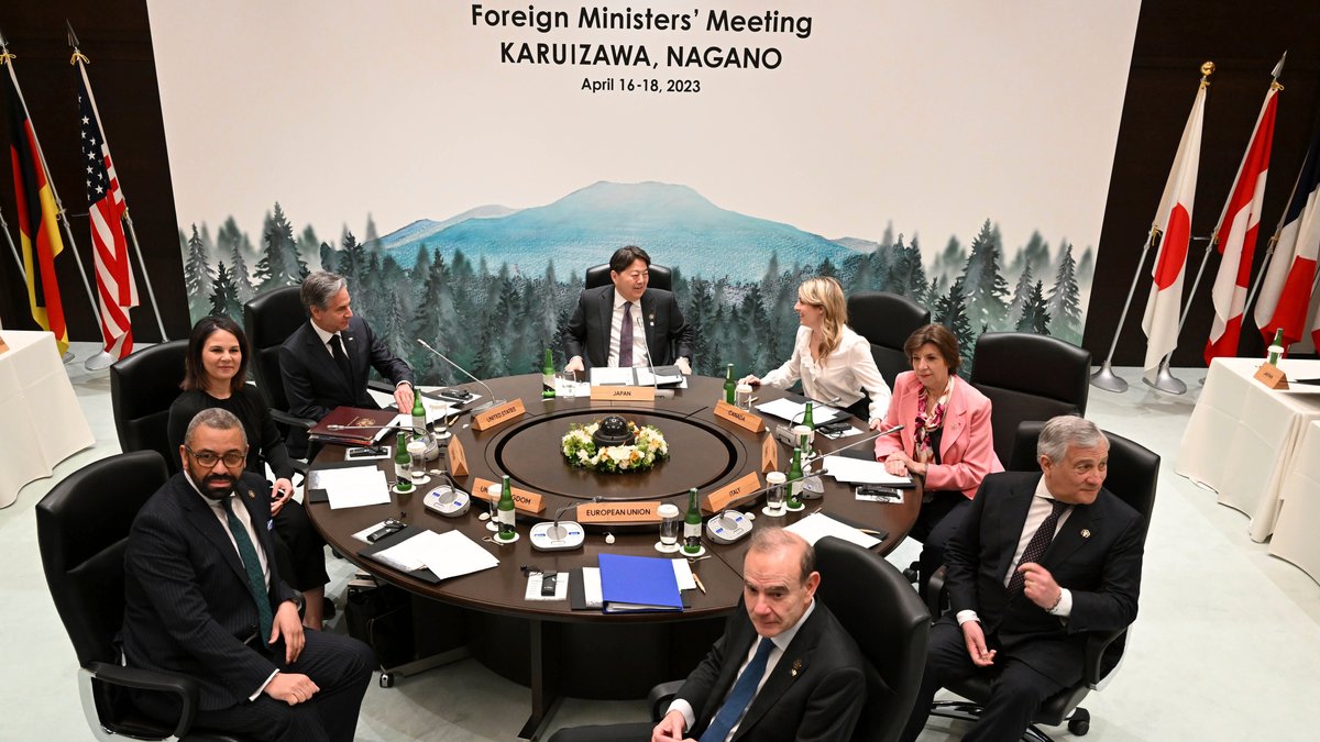 "Weiterhin entschlossen": G7-Staaten kritisieren Russland scharf