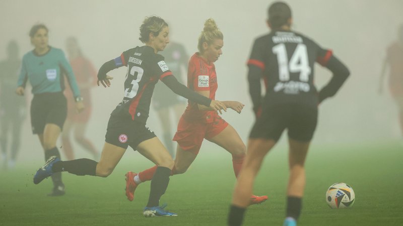 FC Bayern Frauen - Eintracht Frankfurt | Bild: picture alliance / HMB Media | Hendrik Hamelau FC Bayern Frauen - Eintracht Frankfurt