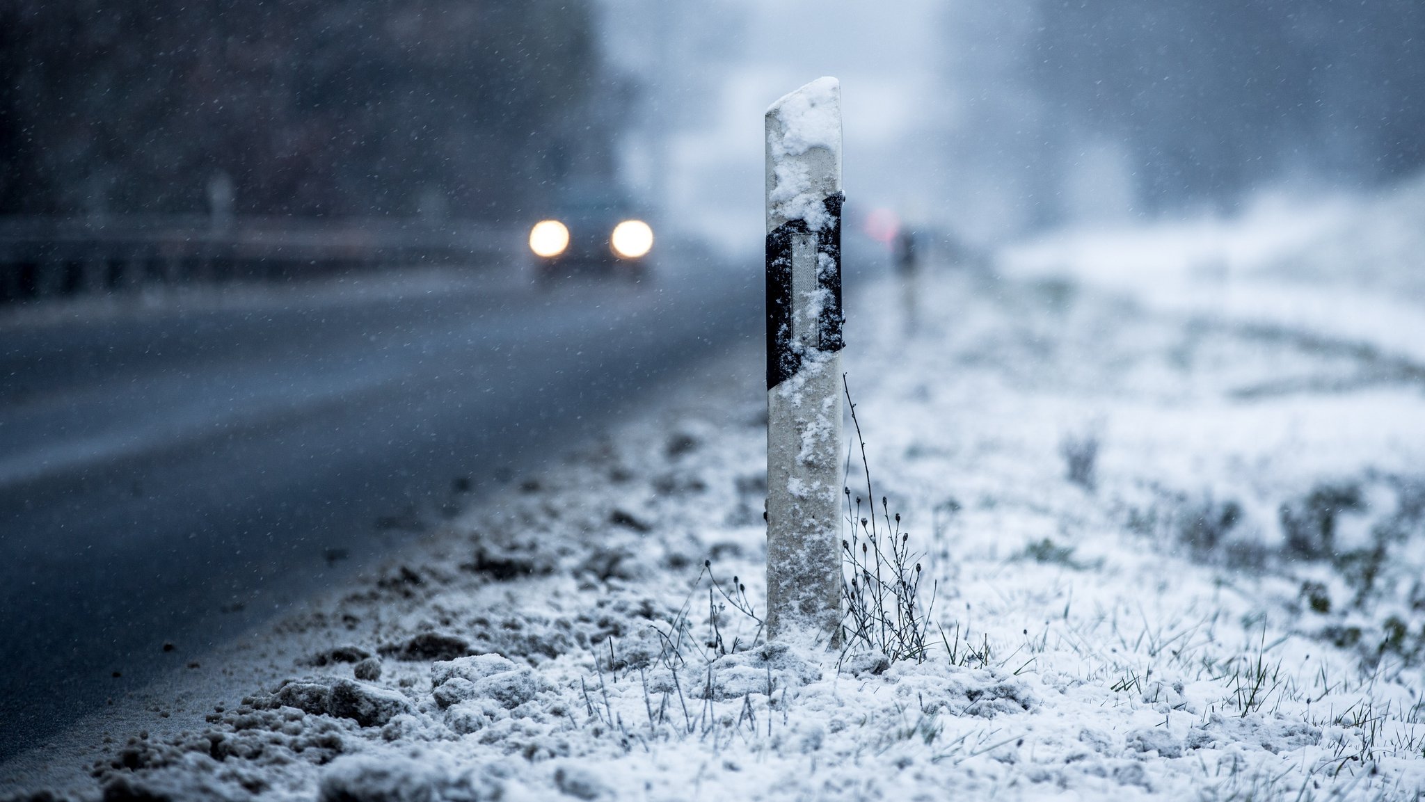 Winterliche Straßenverhältnisse