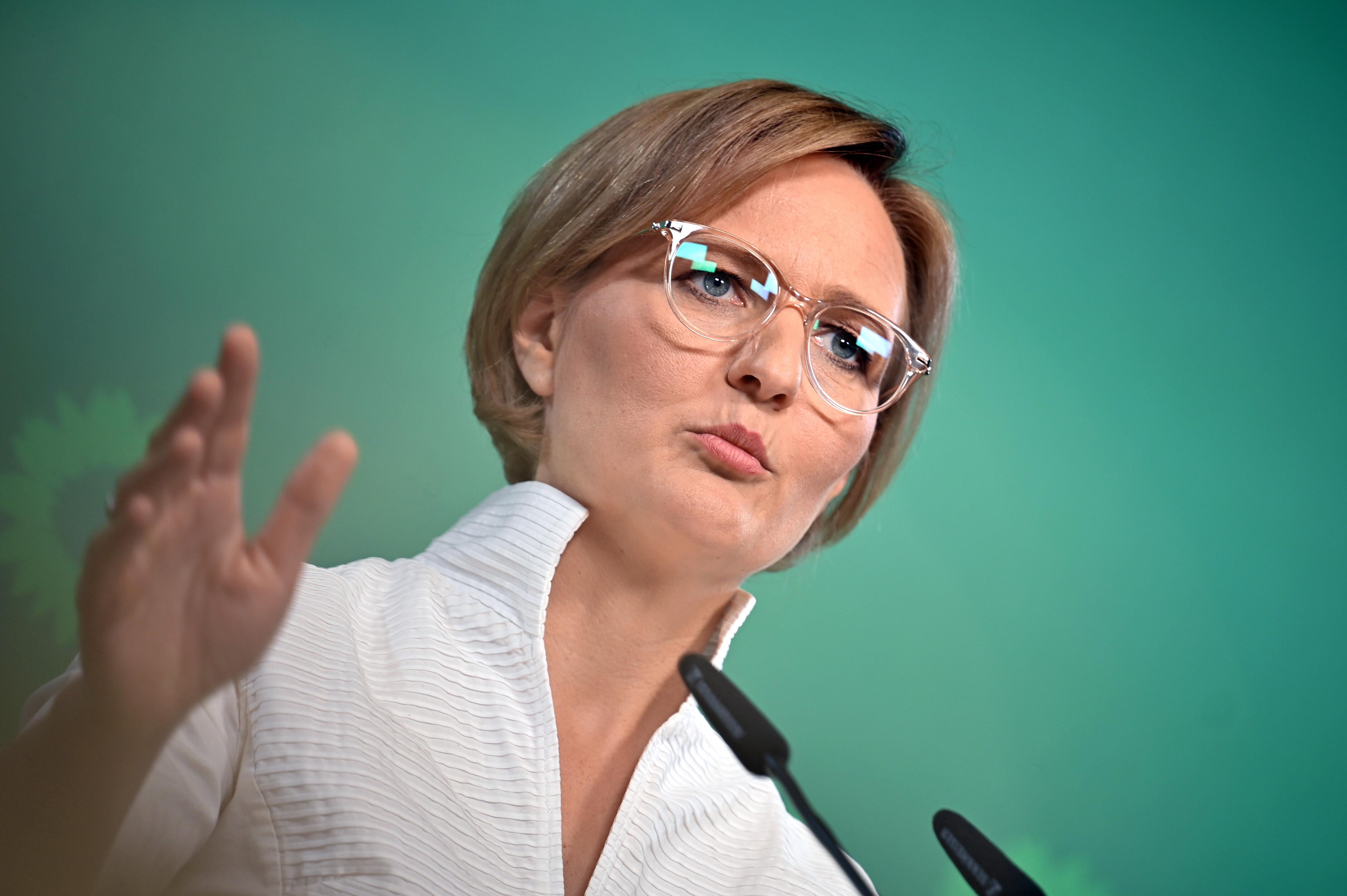 (Archivbild) Grünen-Chefin Franziska Brantner