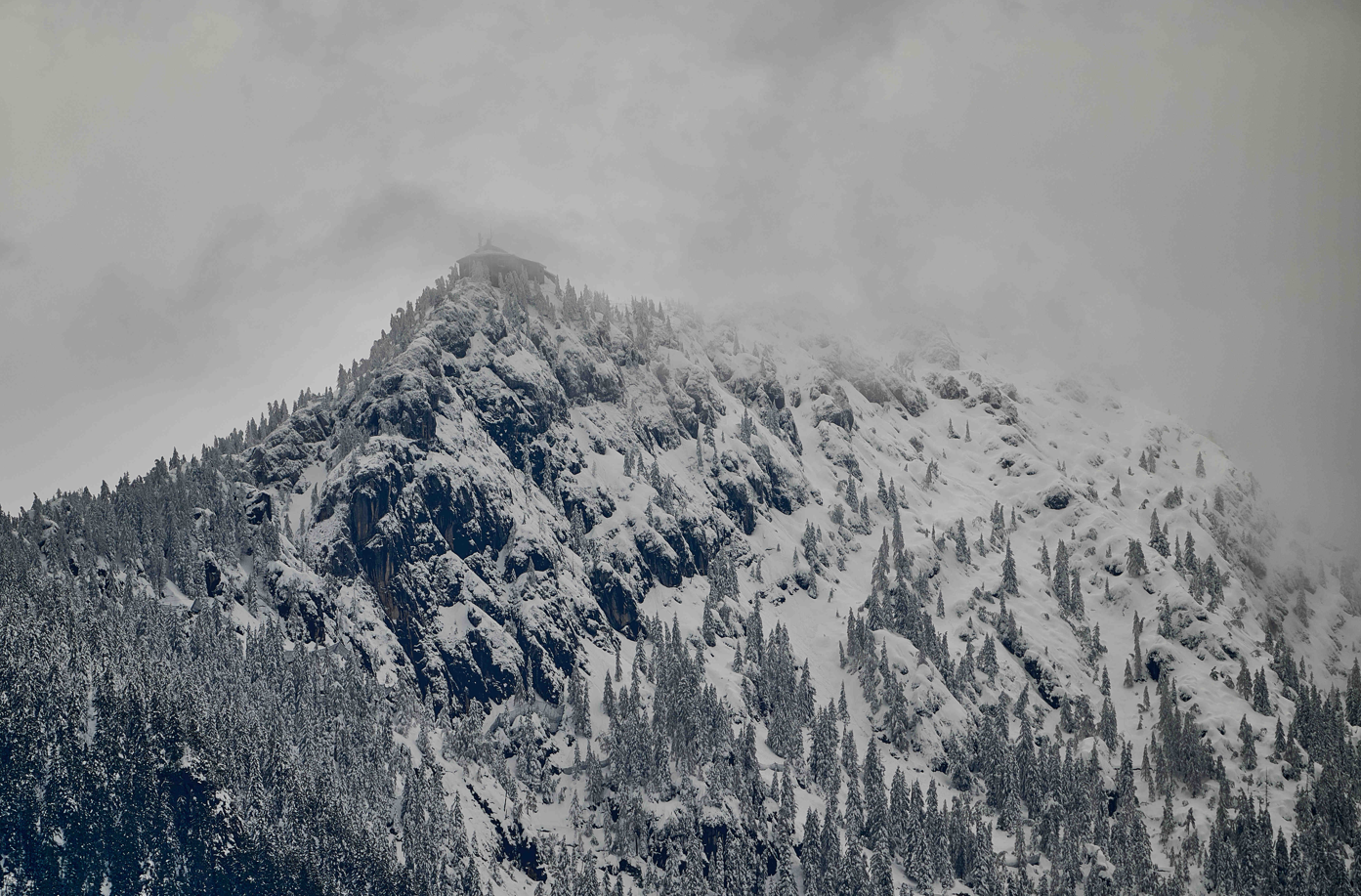 Der Grünstein bei winterlichen Bedingungen (Archiv)