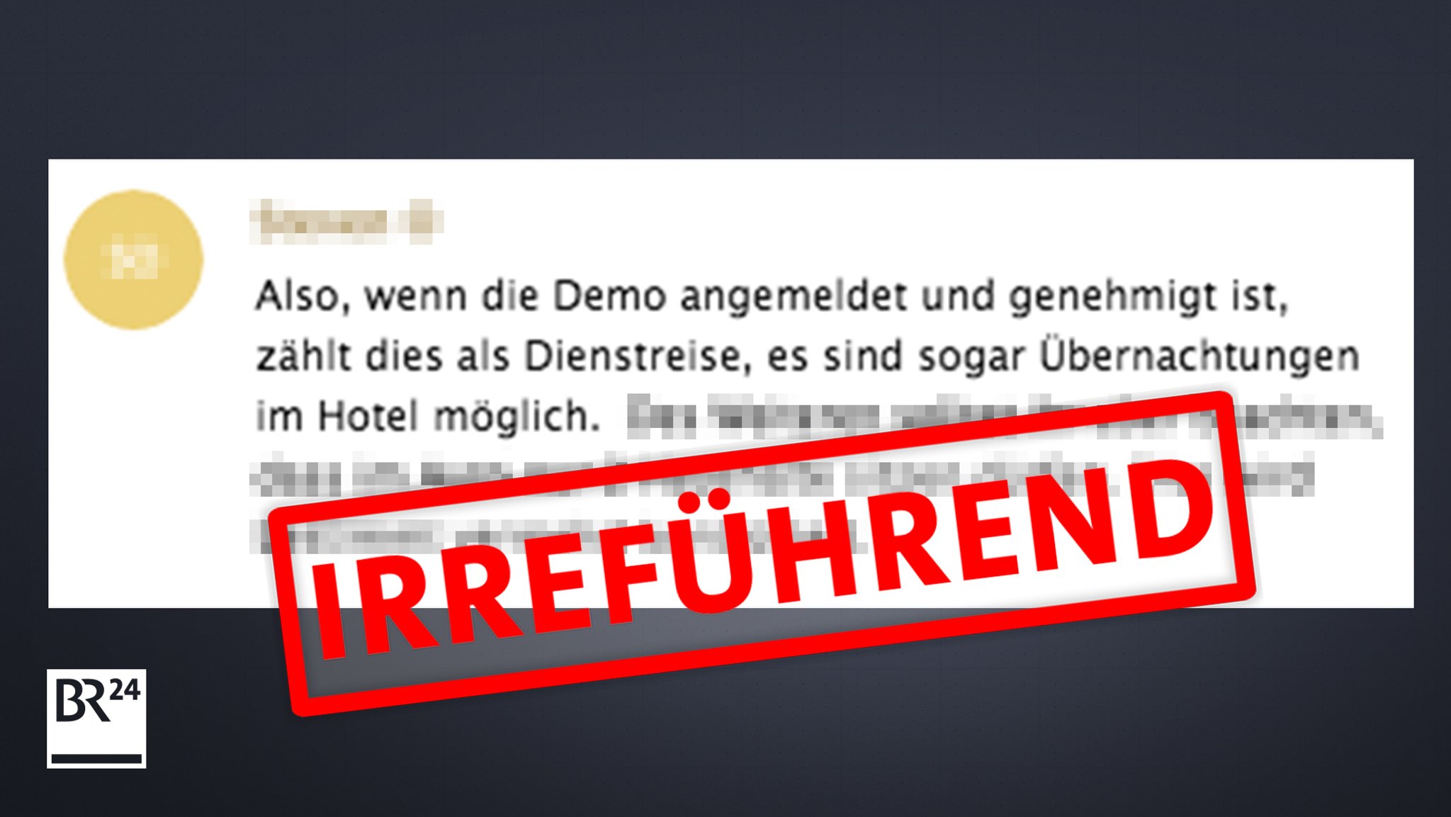 Corona: Demo kein Grund für Hotelübernachtung?