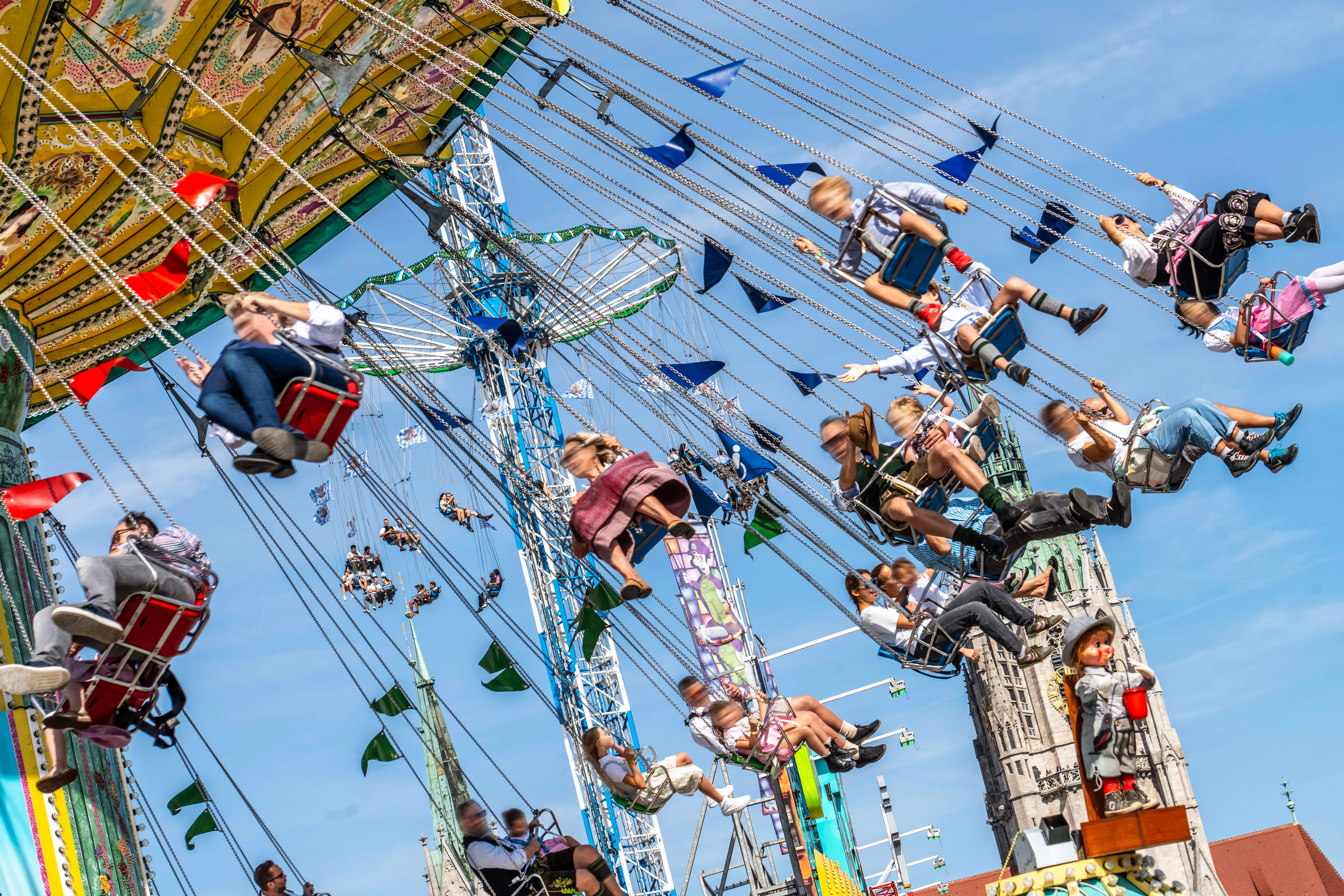 Wiesnwetter mit blauem Himmel im September 2024