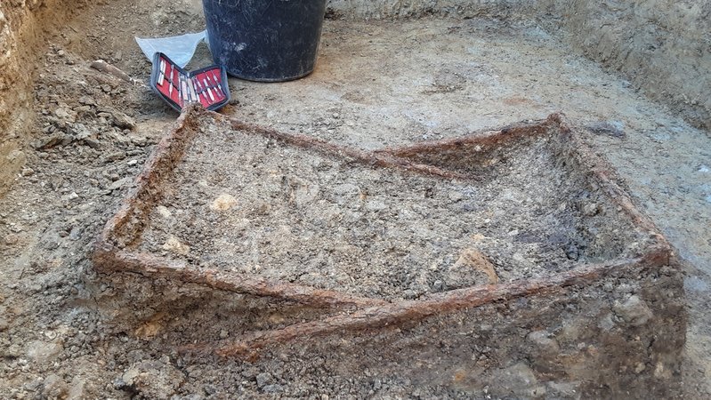 Archäologischer Fund in Endsee: 1.400 Jahre alter Klappstuhl
