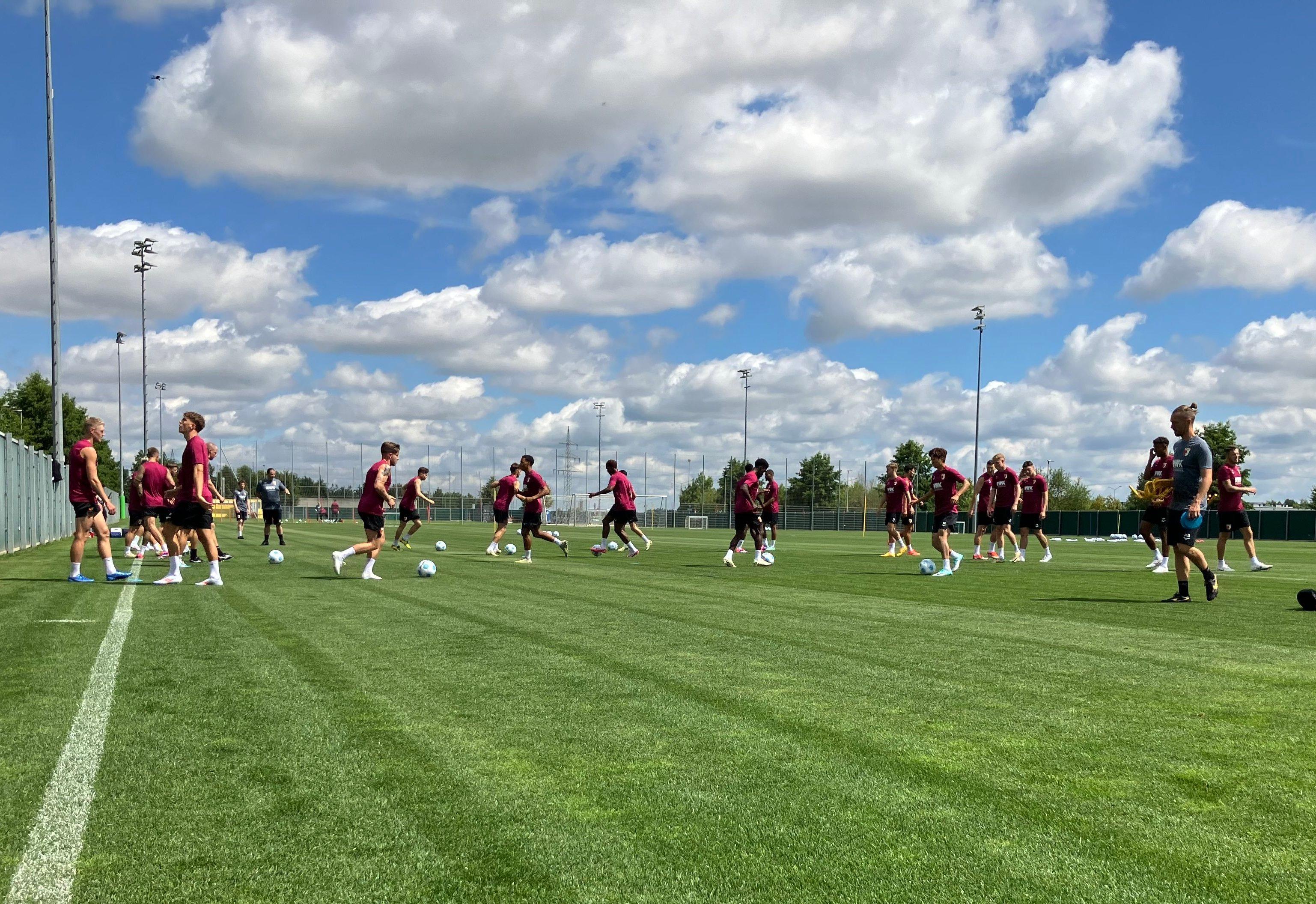 Trainingsauftakt des FC Augsburg