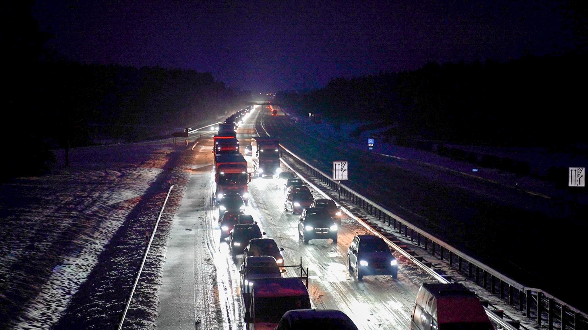 Das Winterwetter hat Bayern fest im Griff