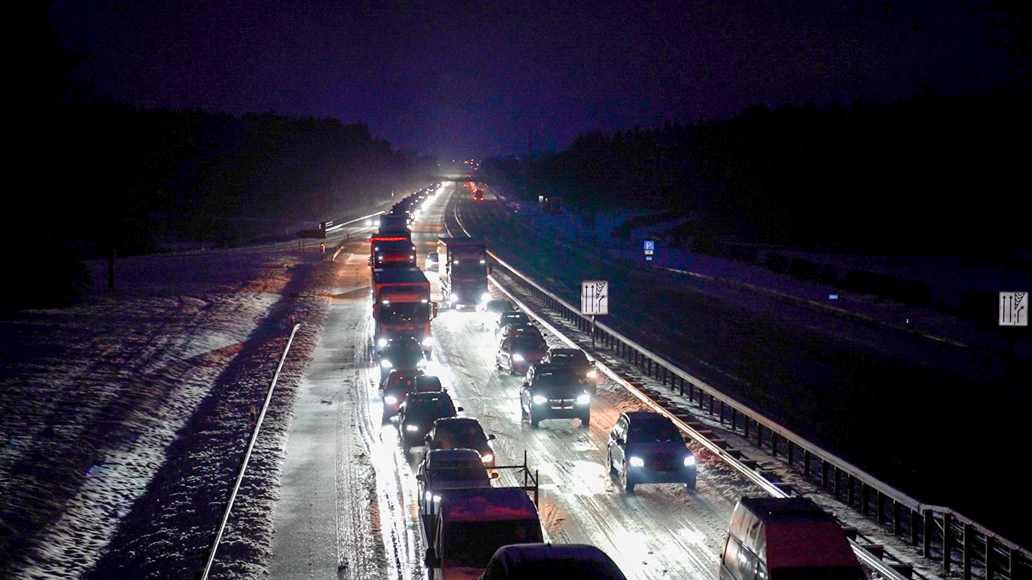 Das Winterwetter hat Bayern fest im Griff