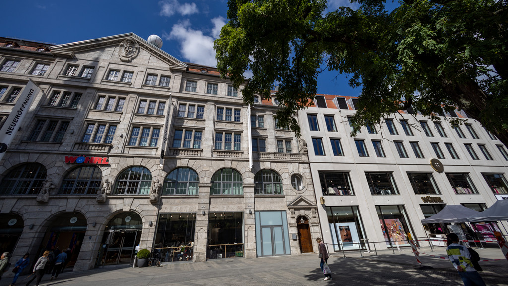 Das historische Stammhaus von Wöhrl in Nürnberg wurde für 40 Millionen Euro saniert und mit einem Neubau versehen. 