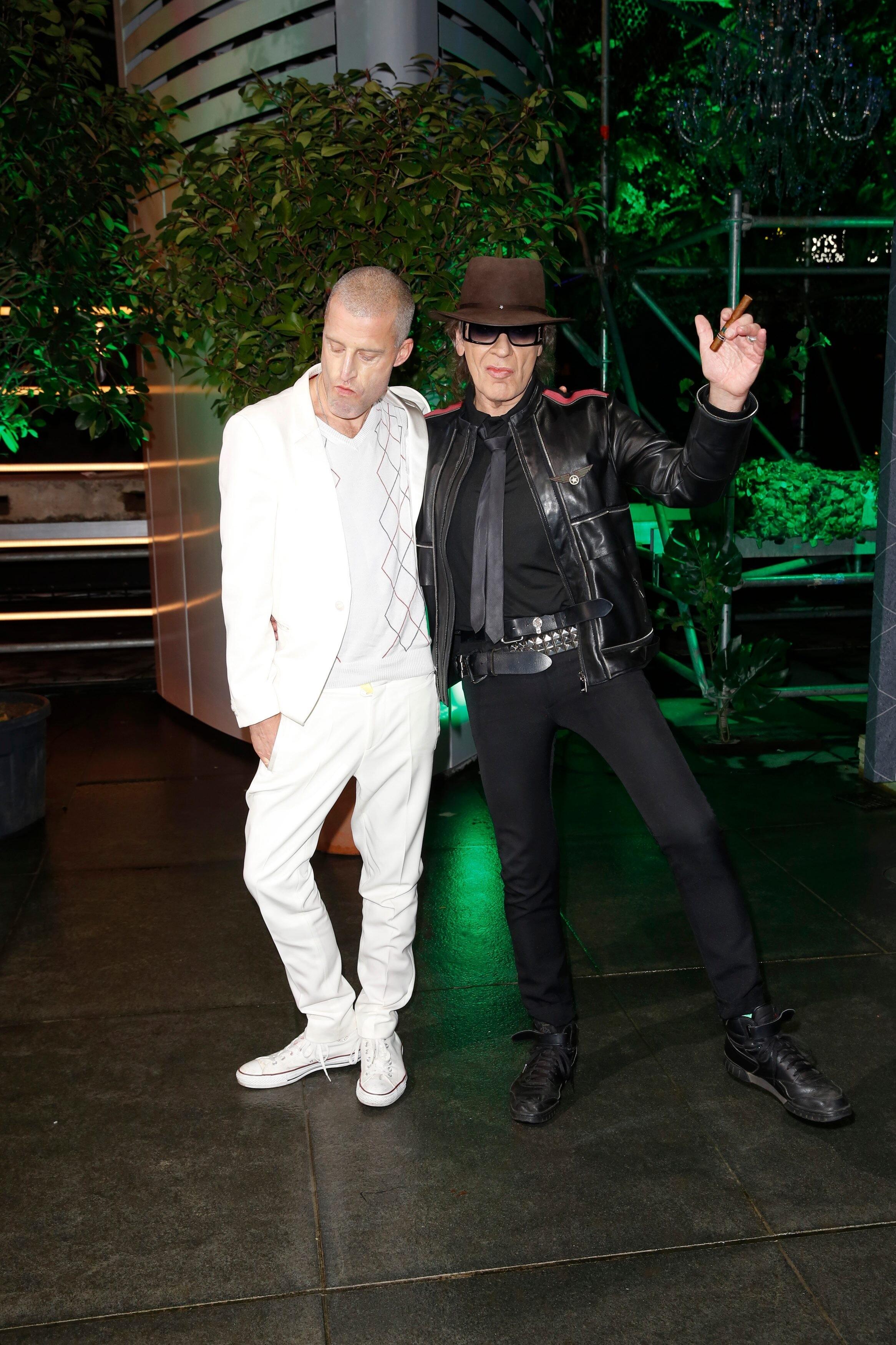 Zwei, die sich mögen: Udo Lindenberg (r.) und Benjamin von Stuckrad-Barre 
