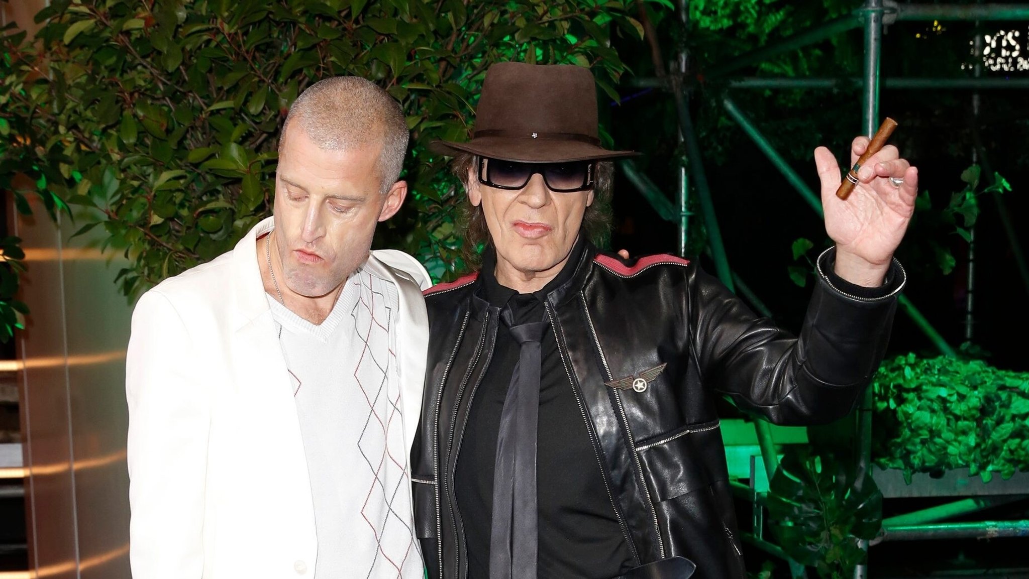 Zwei, die sich mögen: Udo Lindenberg (r.) und Benjamin von Stuckrad-Barre 
