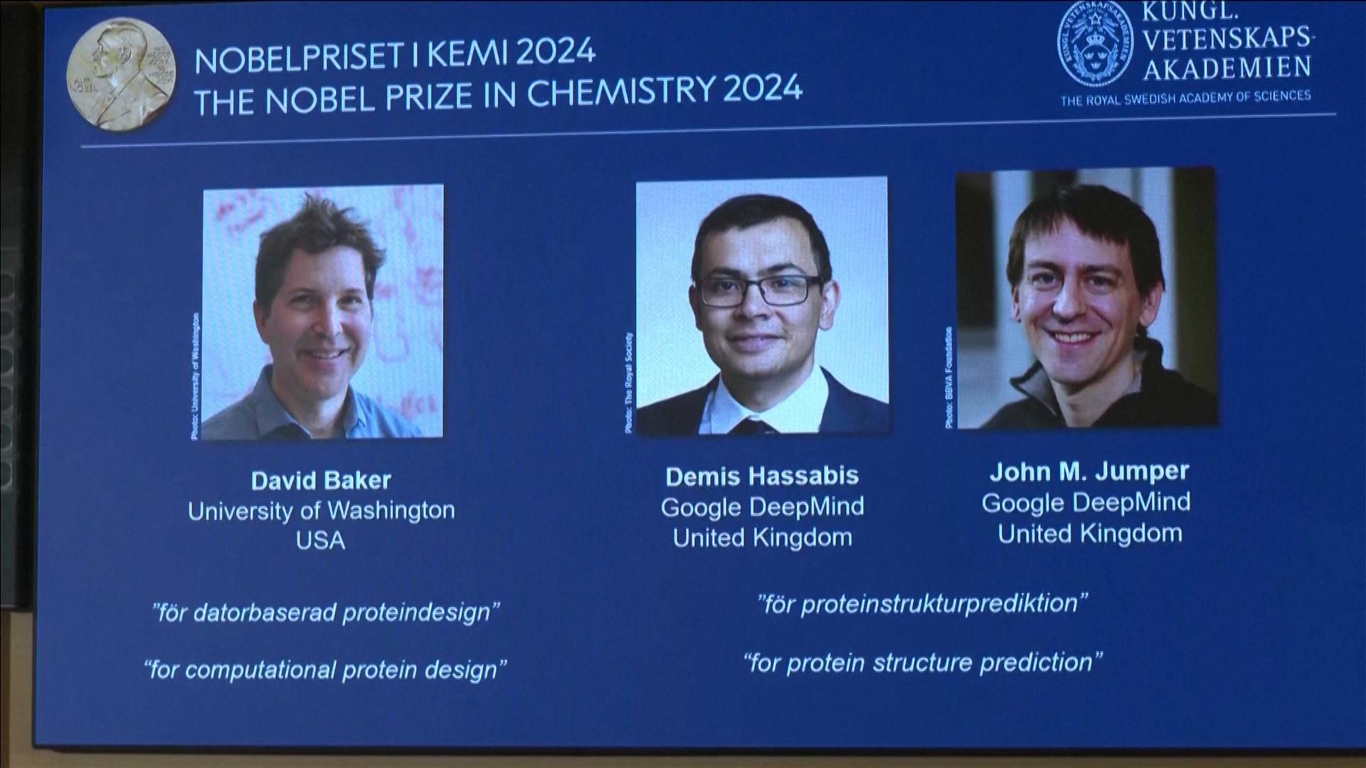 Chemie-Nobelpreis Für Drei Proteinforscher | BR24