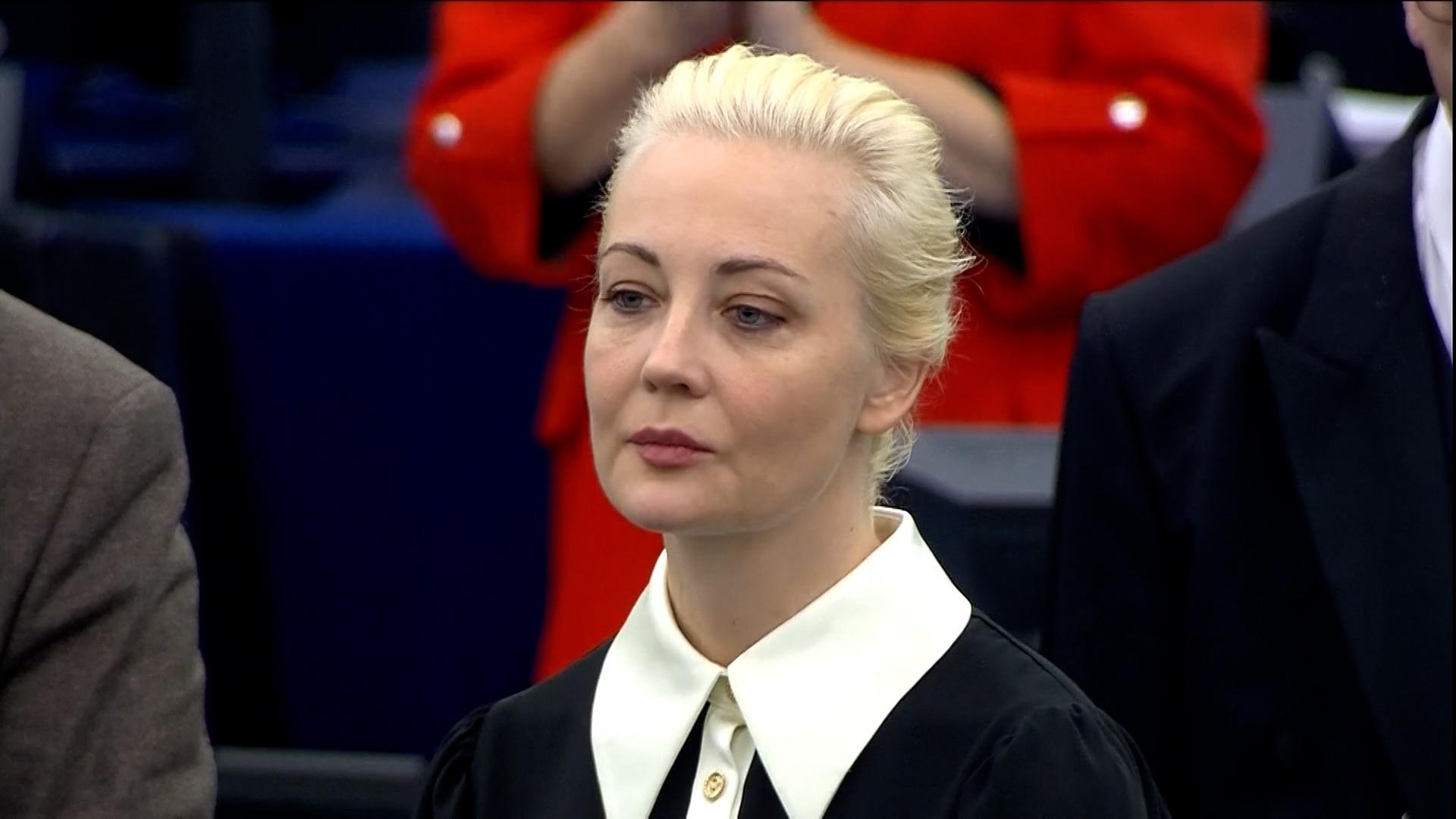 EU-Parlament: Rede von Julia Nawalnaja in Straßburg