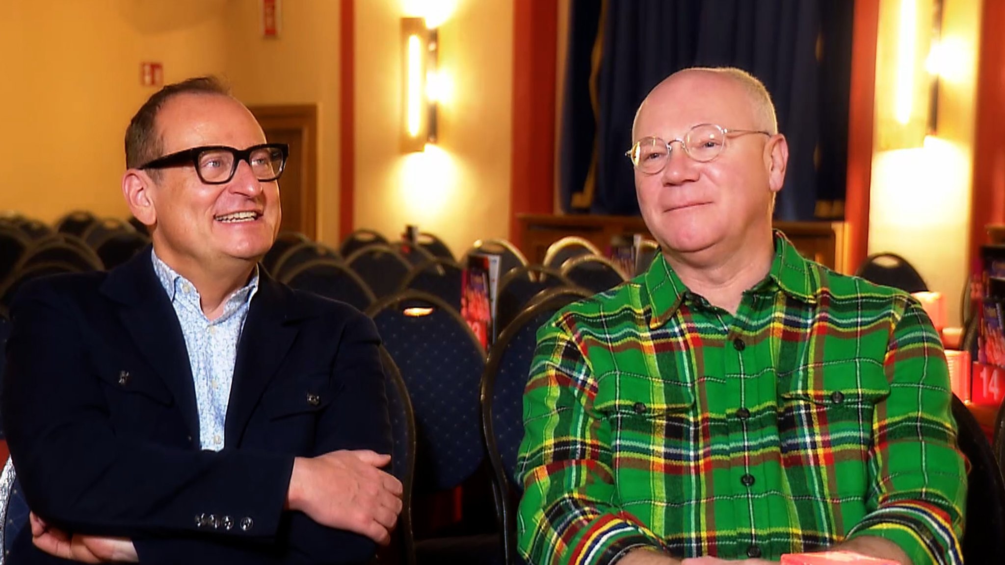 Heißmann & Rassau im Interview in der Comöde Fürth.