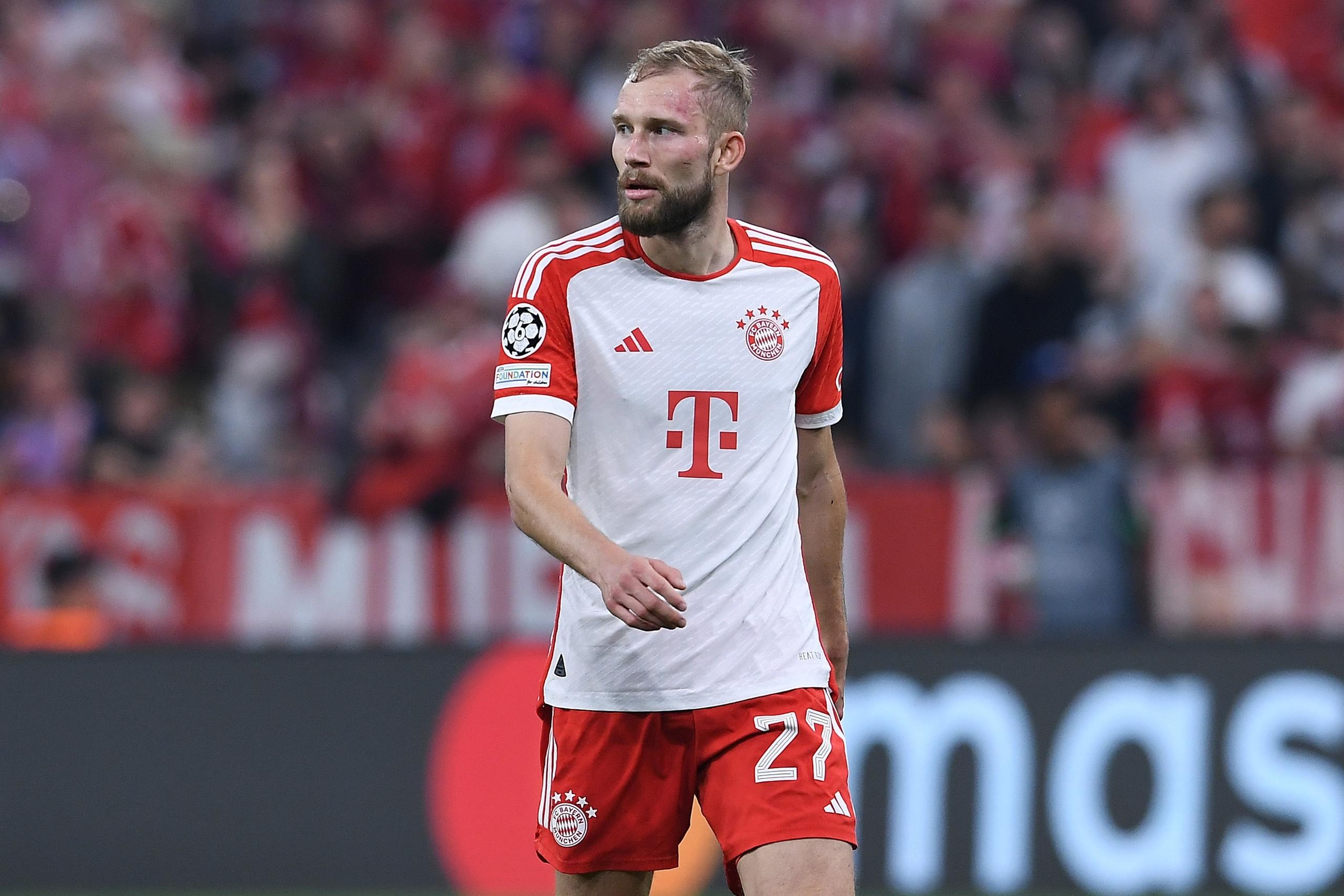 Konrad Laimer vom FC Bayern München