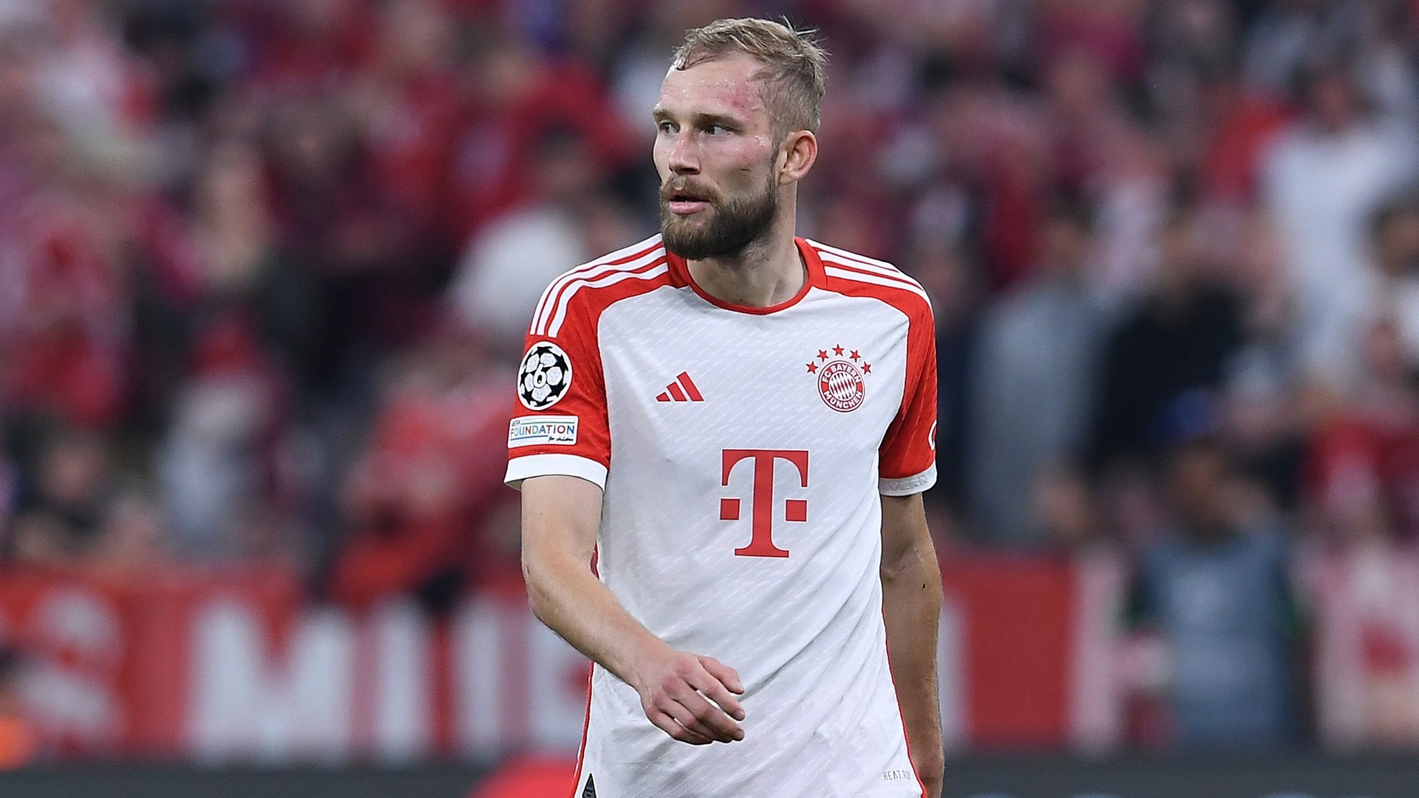 Konrad Laimer vom FC Bayern München