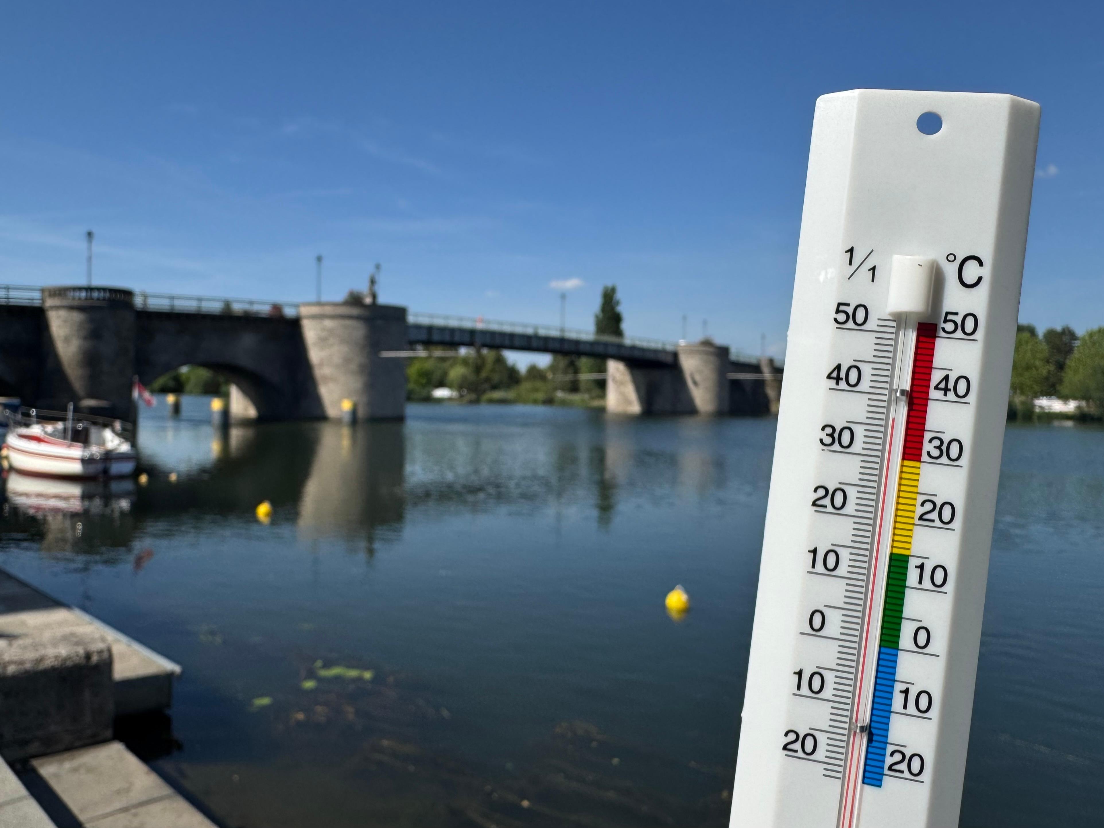 Record-breaking city on the Main: Why does it get so hot in Kitzingen?