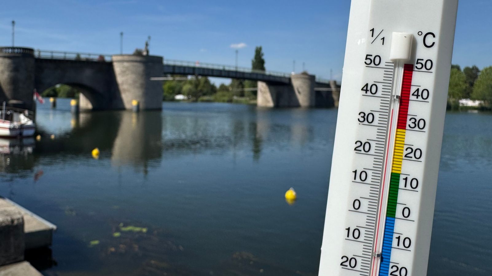 Record-breaking city on the Main: Why does it get so hot in Kitzingen?