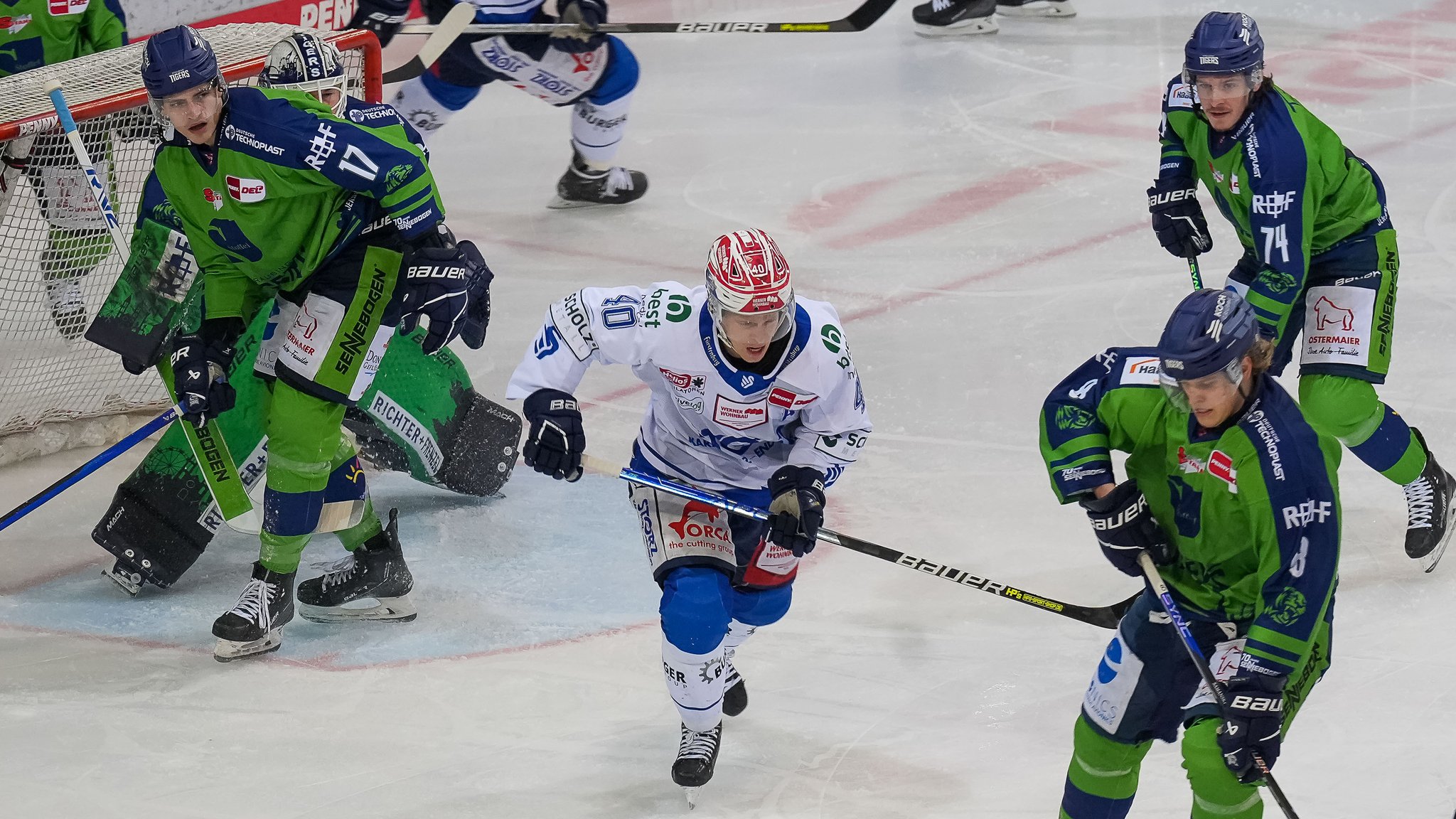 5:1 Sieg gegen Schwenningen: Straubing Tigers sichern Playoffs