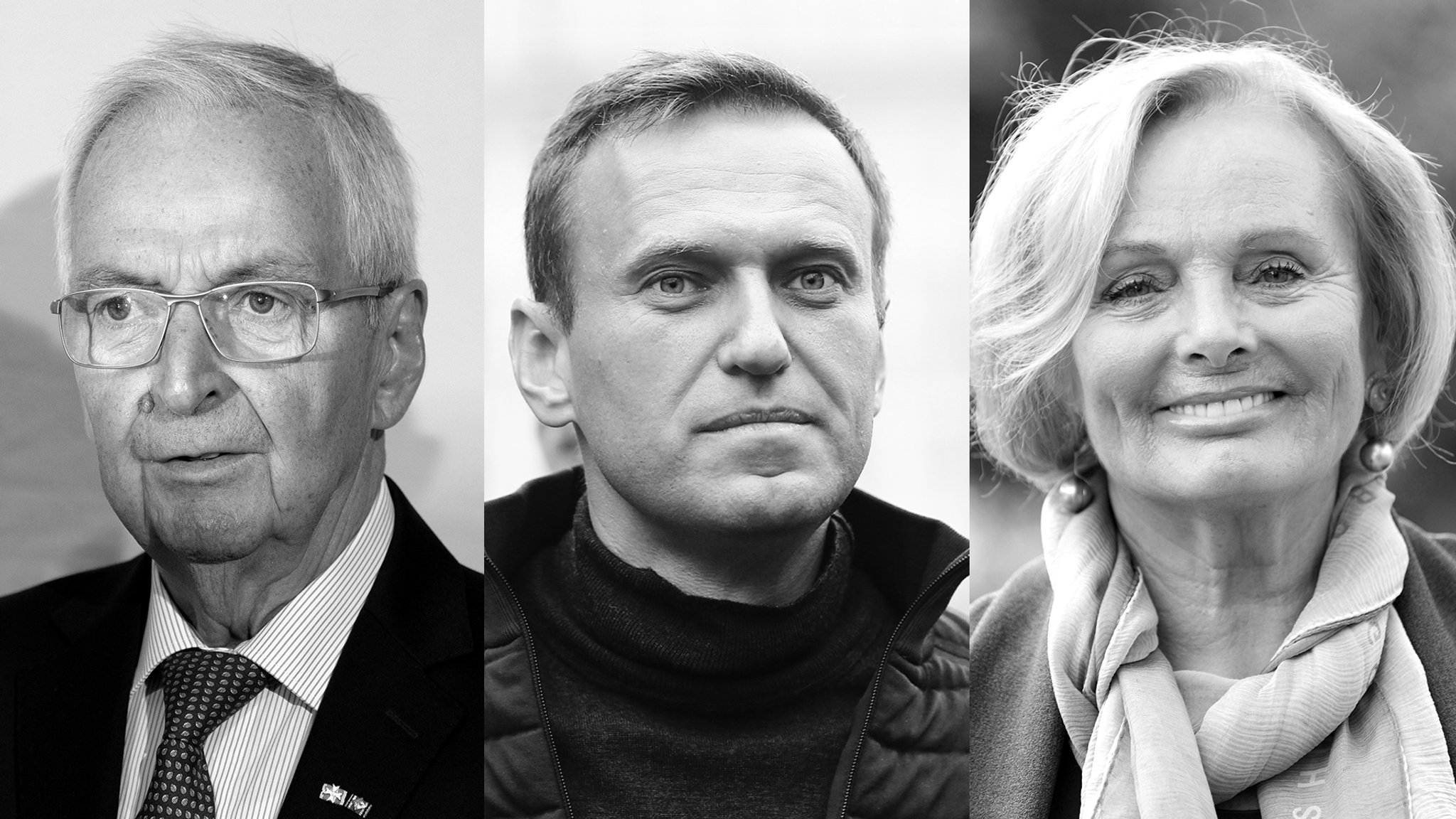 2024 verstorben: Klaus Töpfer, Alexej Nawalnyi und Ruth Maria Kubitschek