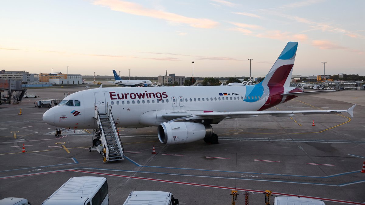 Die Pilotengewerkschaft Vereinigung Cockpit ruft zum Streik auf: Wahrscheinlich fällt knapp die Hälfte der Flüge bei Eurowings aus. 