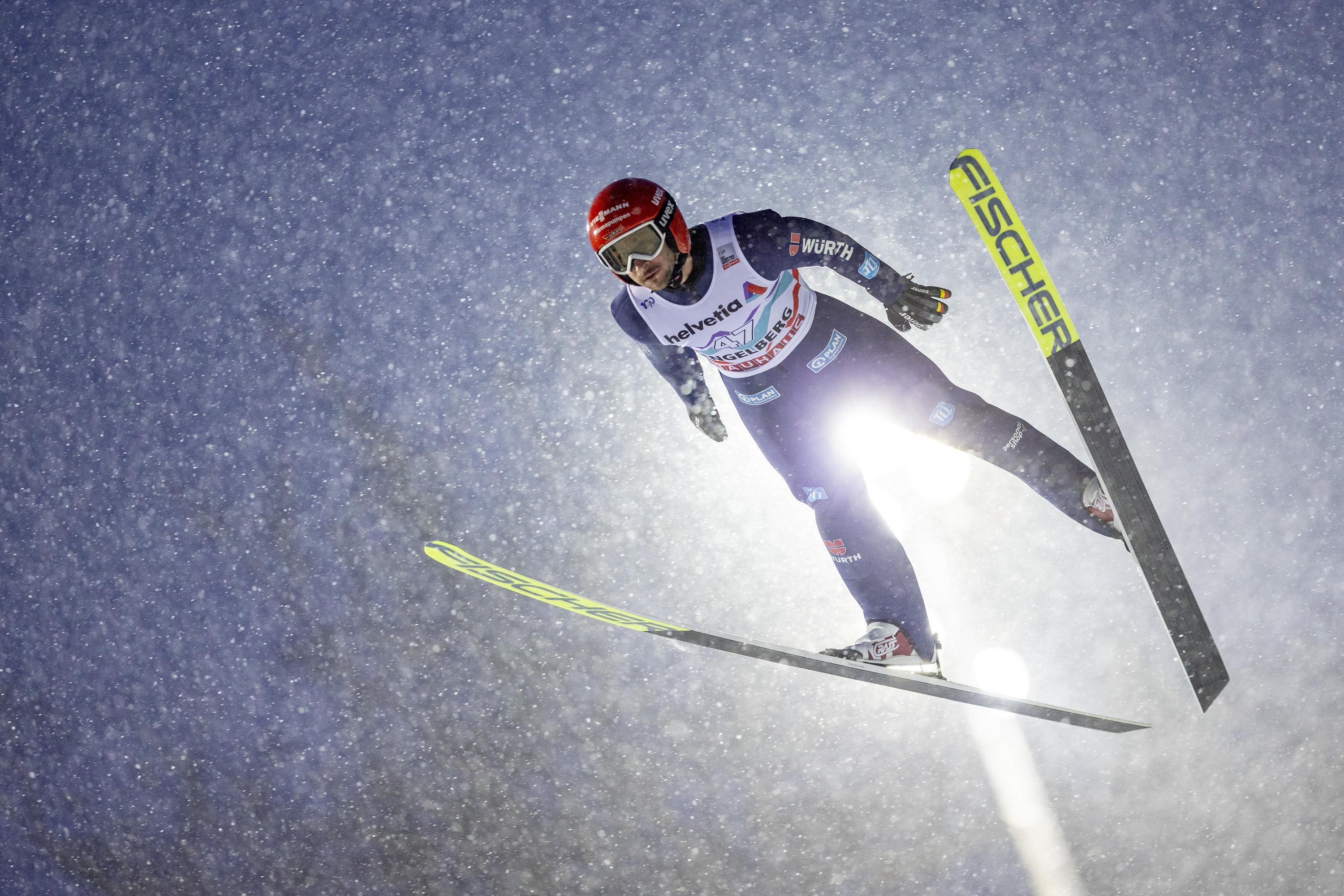 Skisprung Weltcup in Engelberg