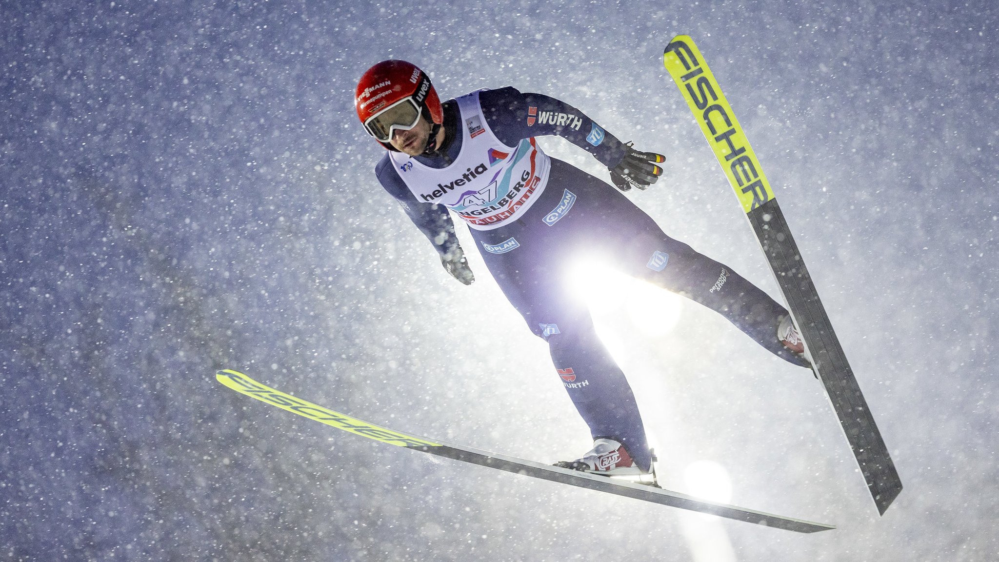 Skisprung Weltcup in Engelberg