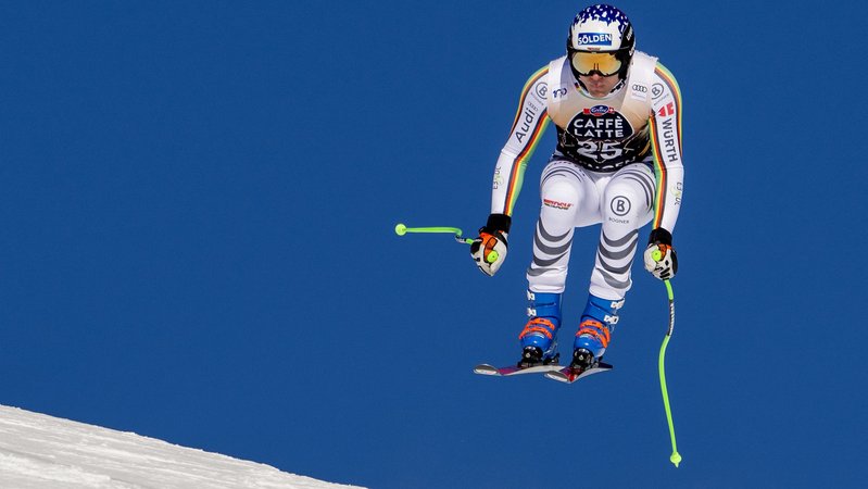 Thomas Dreßen hofft auf einen Start im Klassiker | Bild: dpa-Bildfunk/Jean-Christophe Bott Thomas Dreßen hofft auf einen Start im Klassiker