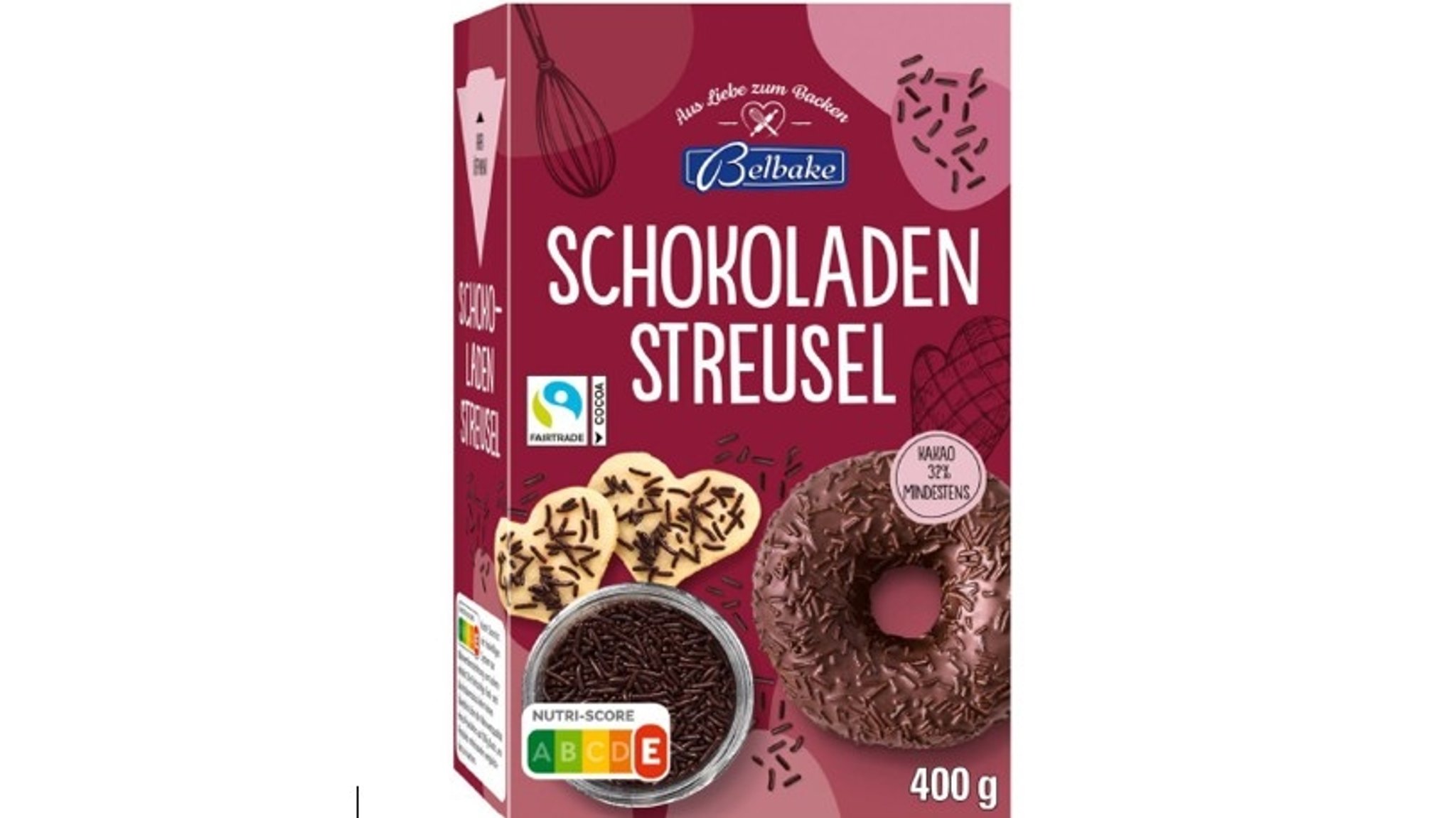 Das betroffene Produkt: Schokostreusel der Drageefabrik Stolze GmbH mit Sitz in Barmstedt. | Bild: Lidl Stiftung & Co. KG Das betroffene Produkt: Schokostreusel der Drageefabrik Stolze GmbH mit Sitz in Barmstedt.