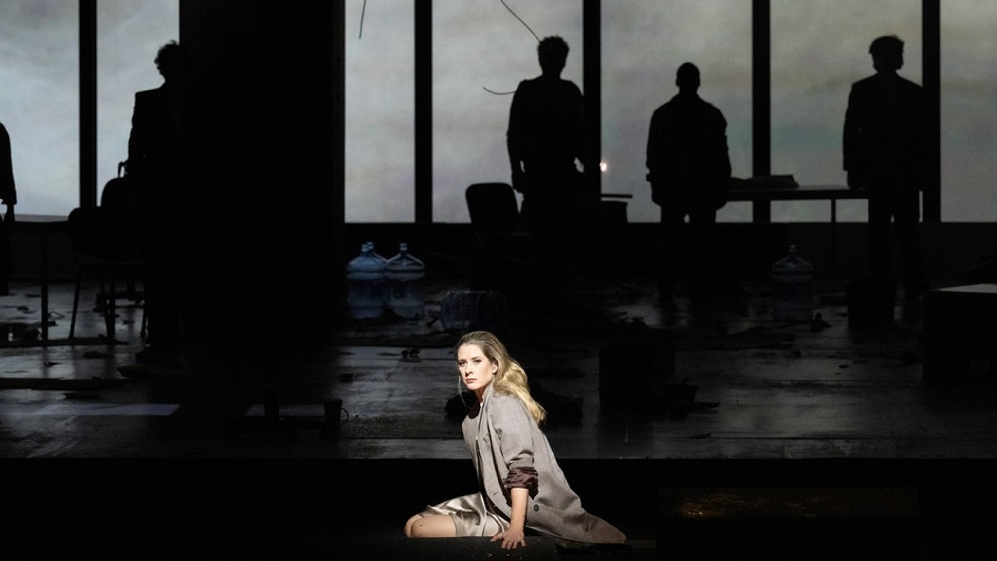 Szenenbild aus "Die Liebe der Danae" an der Bayerischen Staatsoper