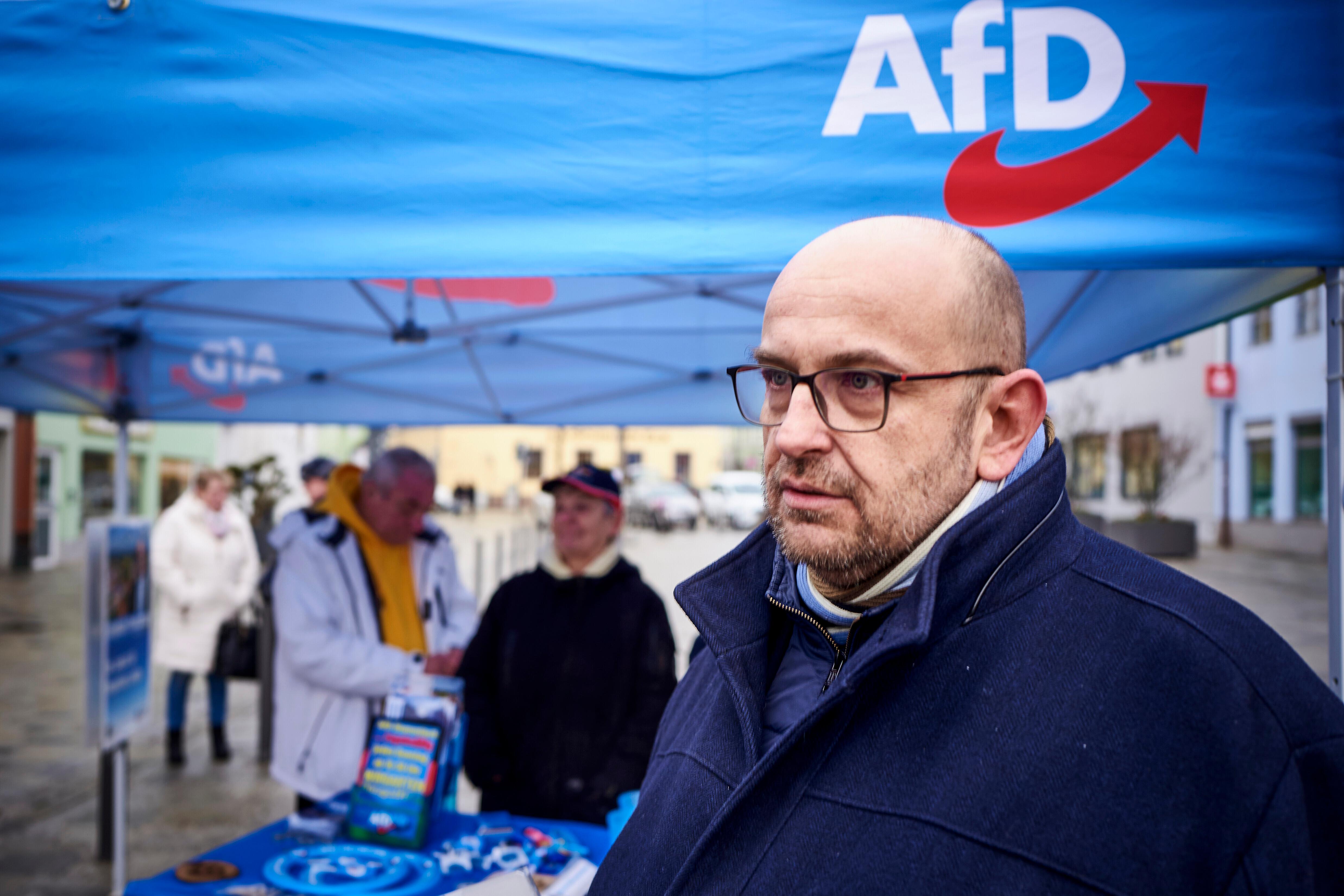 Archivbild: AfD-Landeschef Stephan Protschka