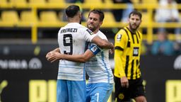 TSV-1860-Spieler nach der 1:0-Führung per Elfmeter | Bild:picture-alliance/dpa