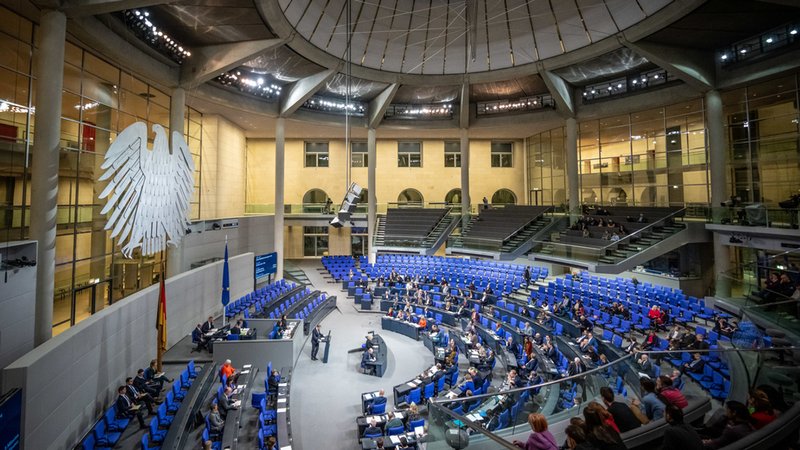 Sitzung des Bundestages (Archivbild)
