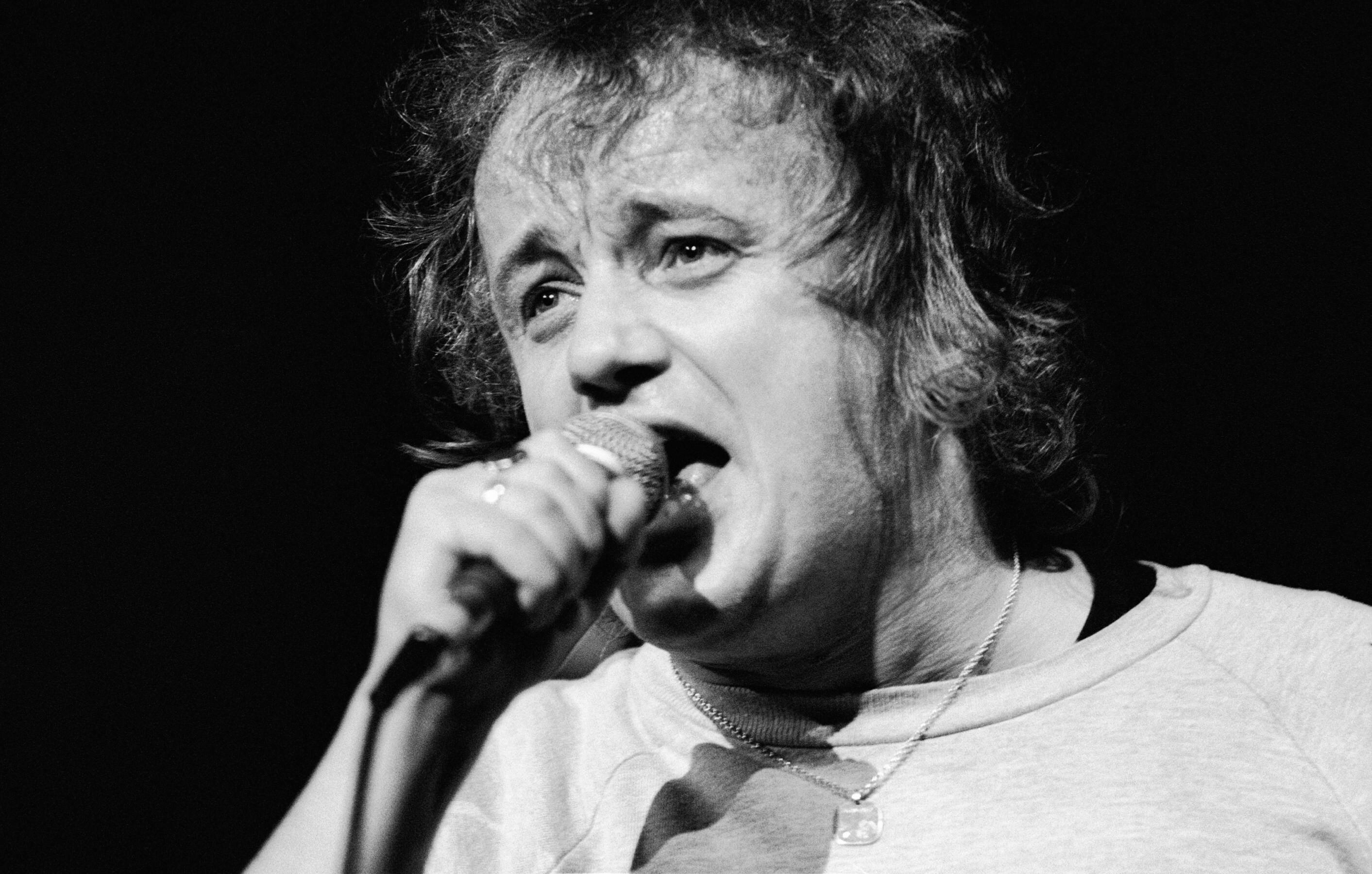 Kevin Coyne bei einem Auftritt 1981