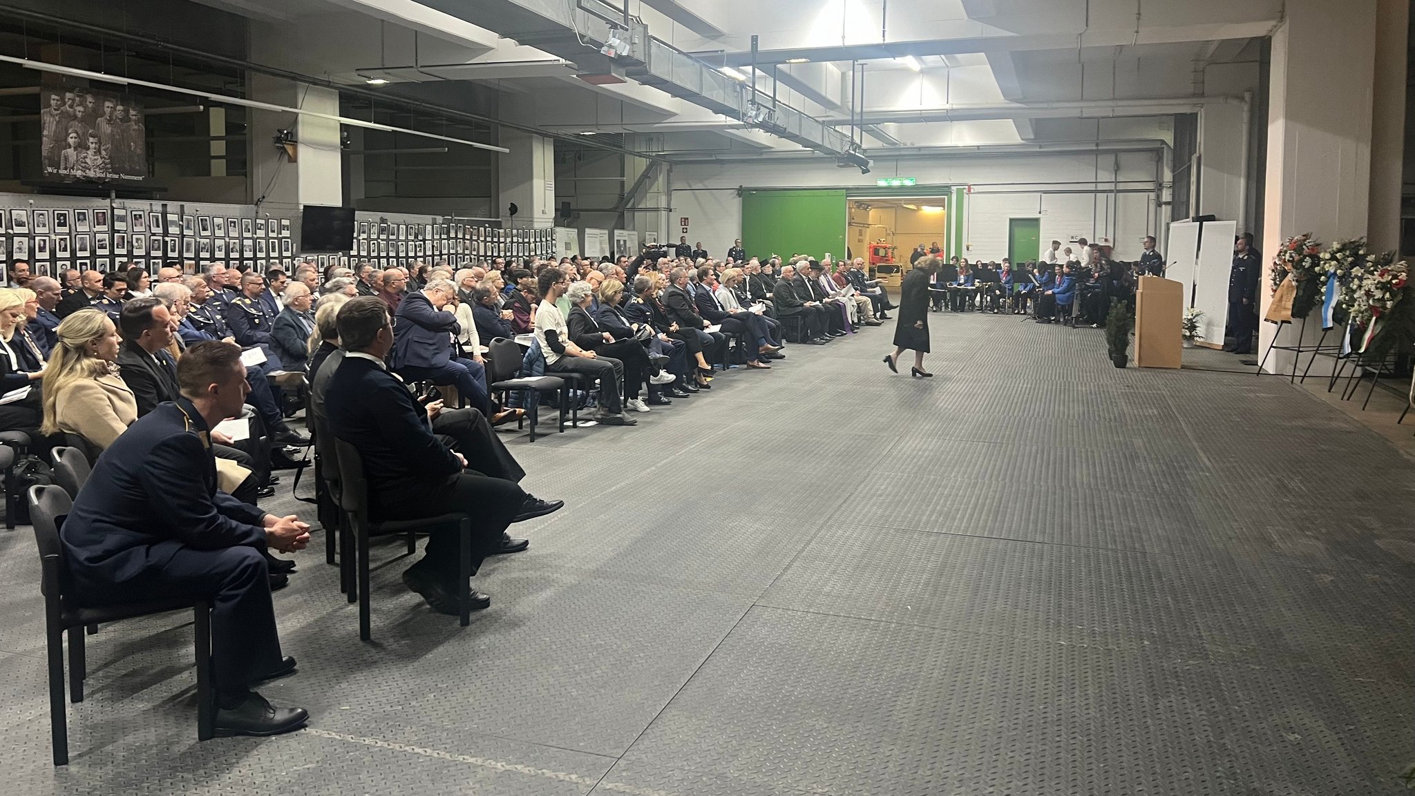 Gedenkveranstaltung in der Welfenkaserne Landsberg am Lech | Bild: Sabrina Gerstmaier Gedenkveranstaltung in der Welfenkaserne Landsberg am Lech