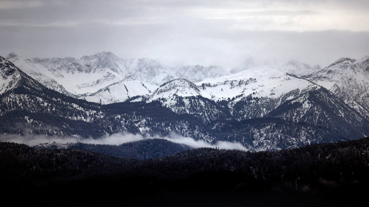 Wetter in Bayern: Schneefallgrenze sinkt nachts auf 400 Meter