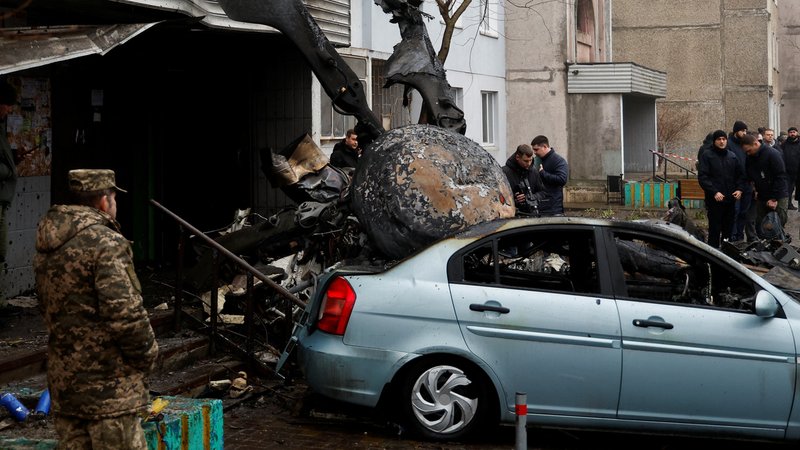 16 Tote bei Hubschrauberabsturz nahe Kiew